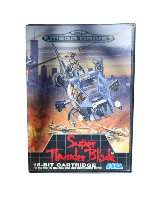 Super Thunder Blade Mega Drive Version PAL