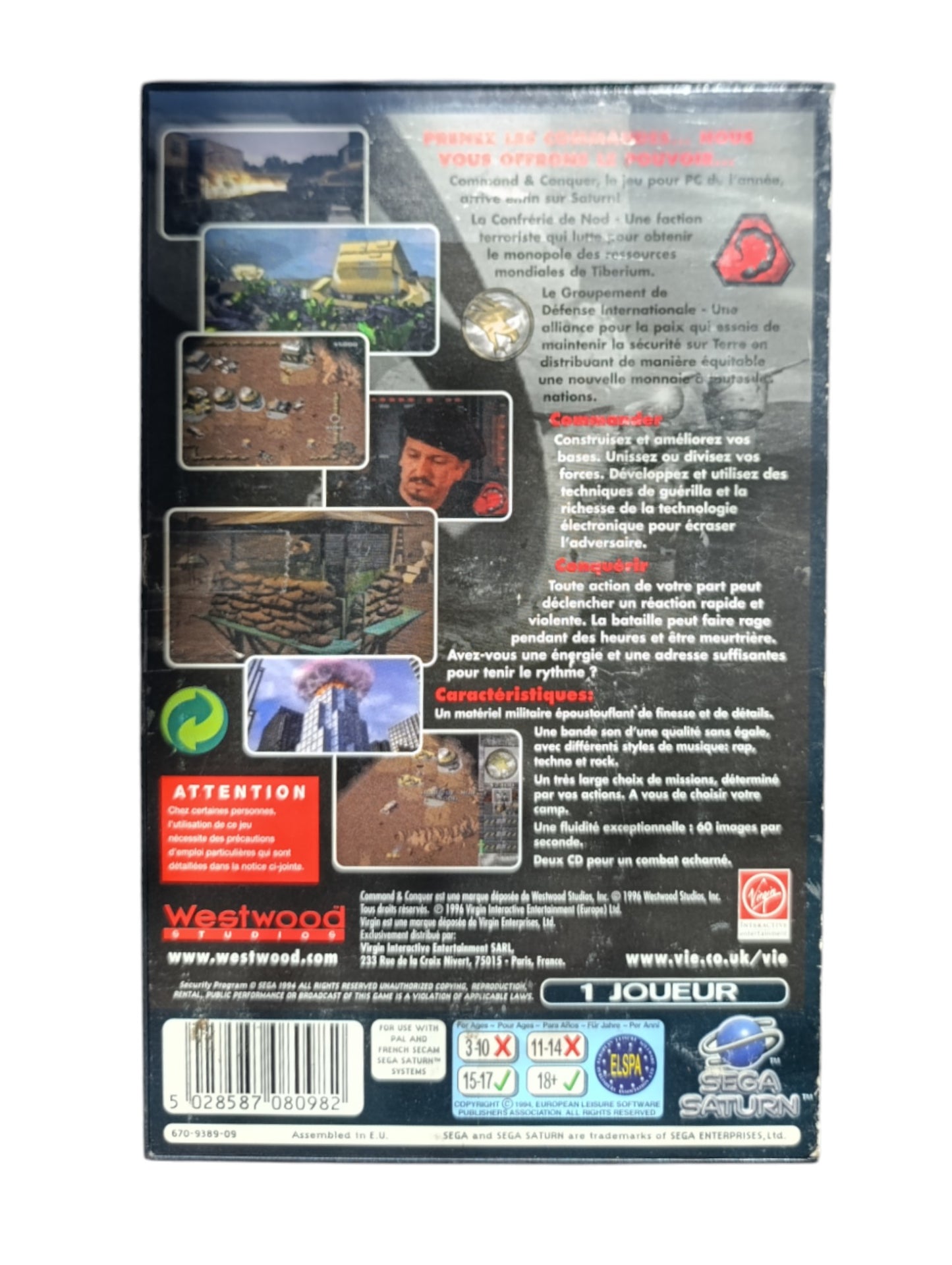 Command & Conquer Sega Saturn