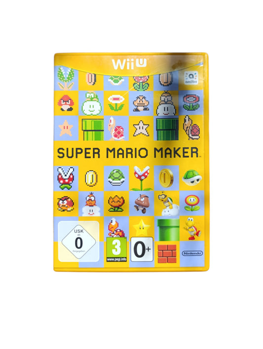 Super Mario Maker – Nintendo Wii U – Édition PAL FR – Jeu Complet