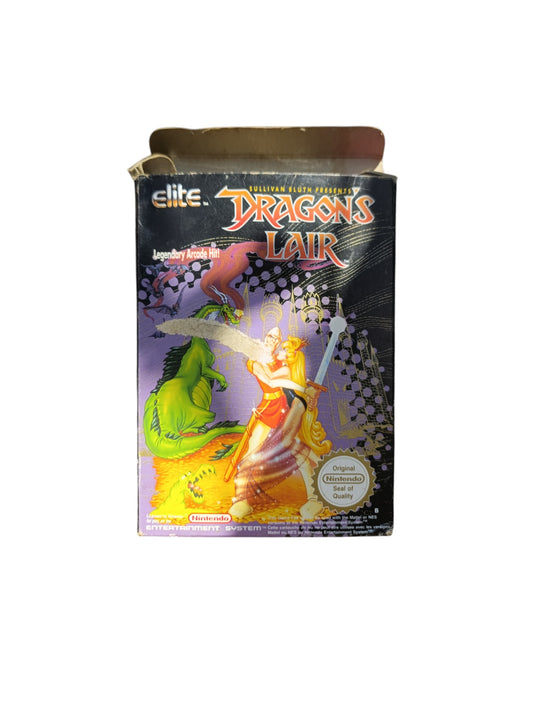 Dragon's Lair Nintendo NES en boîte Complet