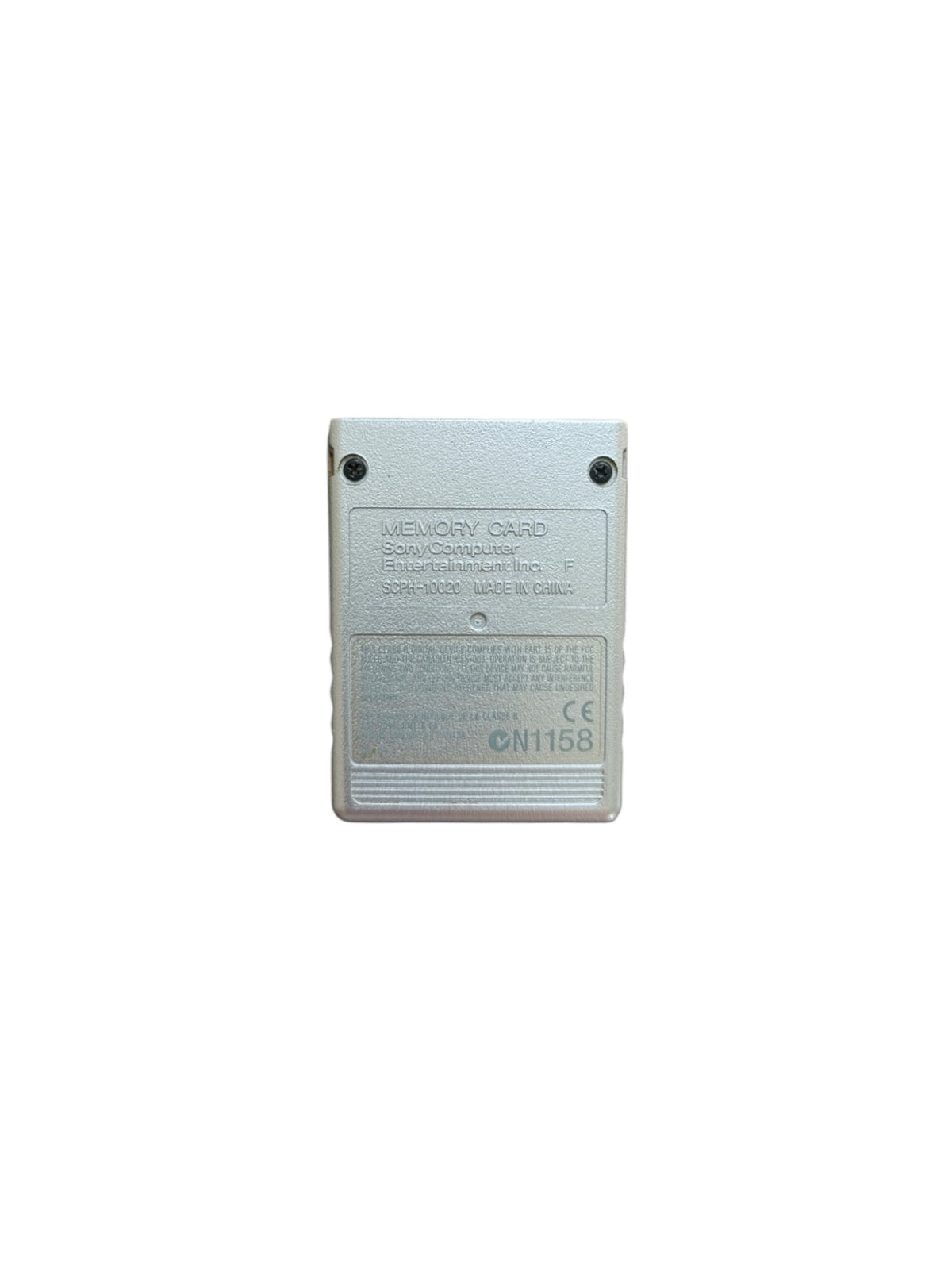 Carte mémoire Grise Playstation 2 (PS2)