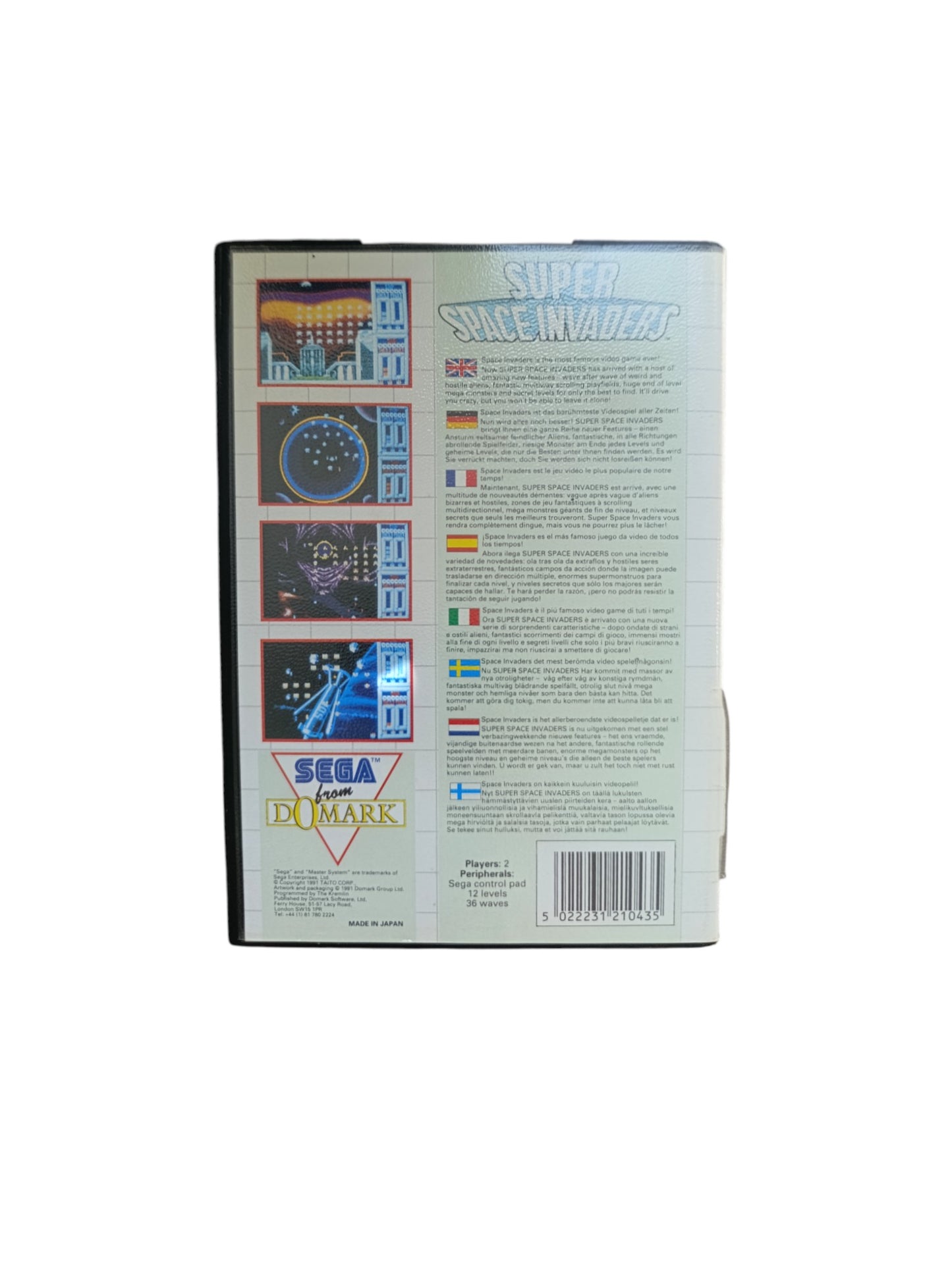 Super Space Invaders – Sega Master System