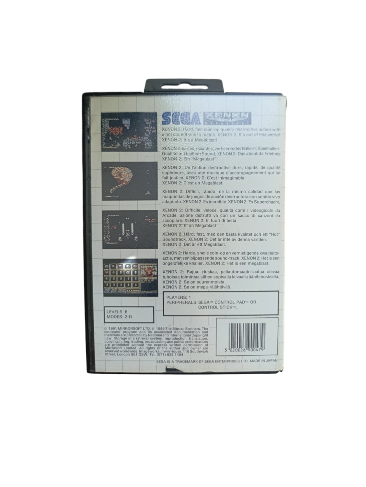 Xenon 2: Megablast – Sega Master System
