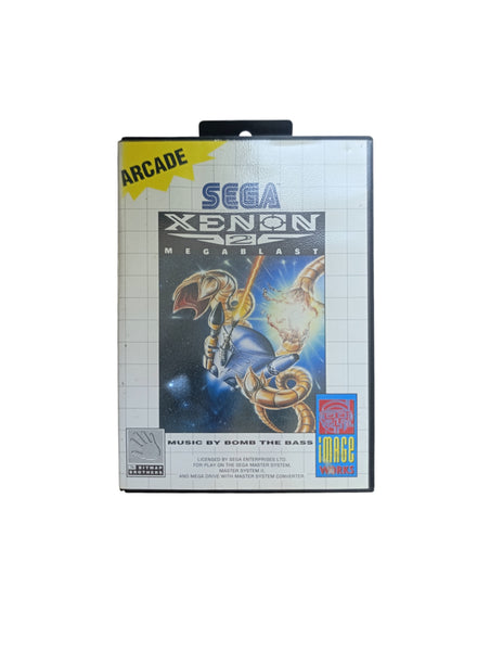 Xenon 2 MegaBlast Sur Sega Master System – Version PAL Complète, Jeu D'époque