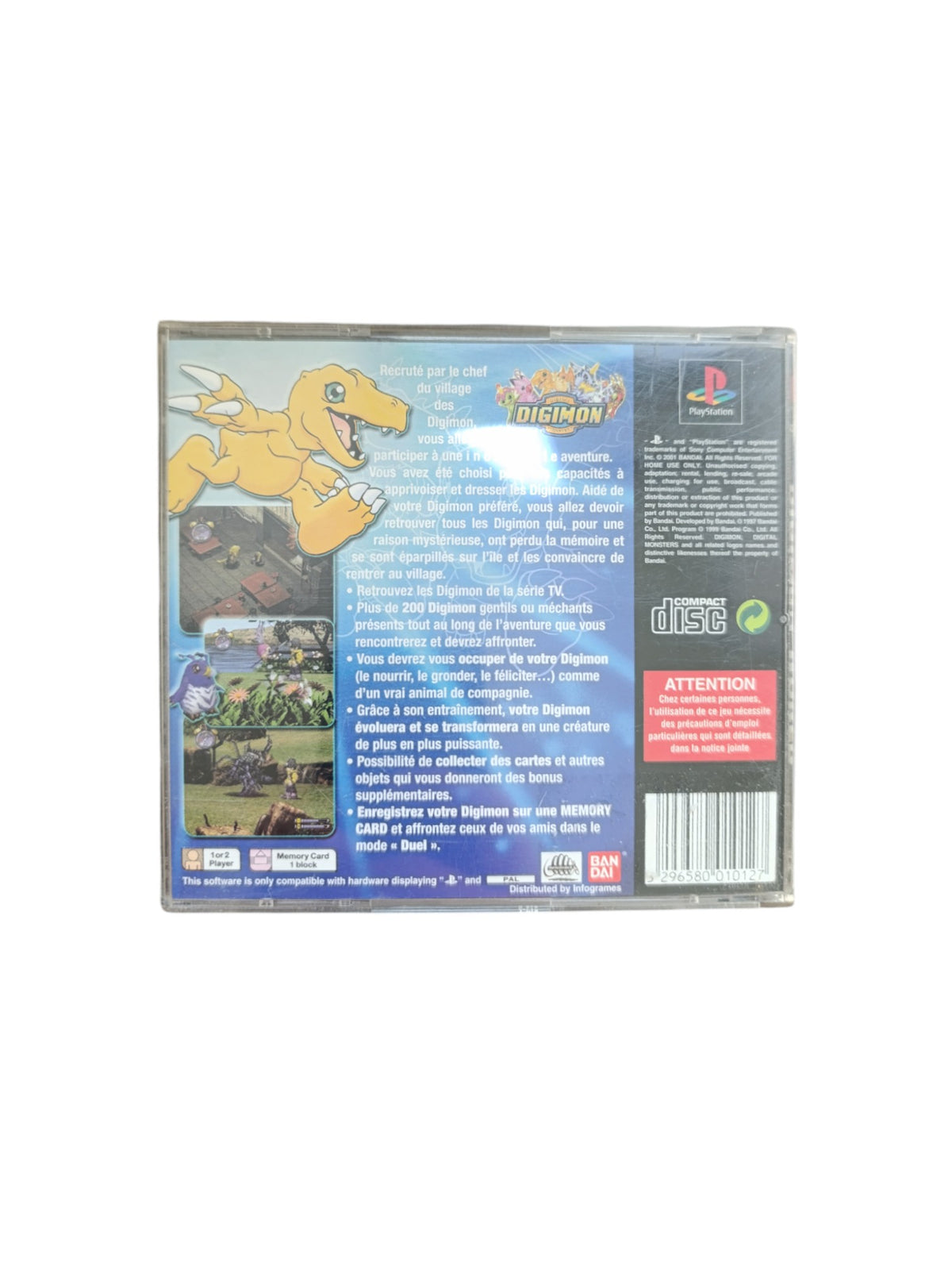 Digimon World – PlayStation 1 (PS1)