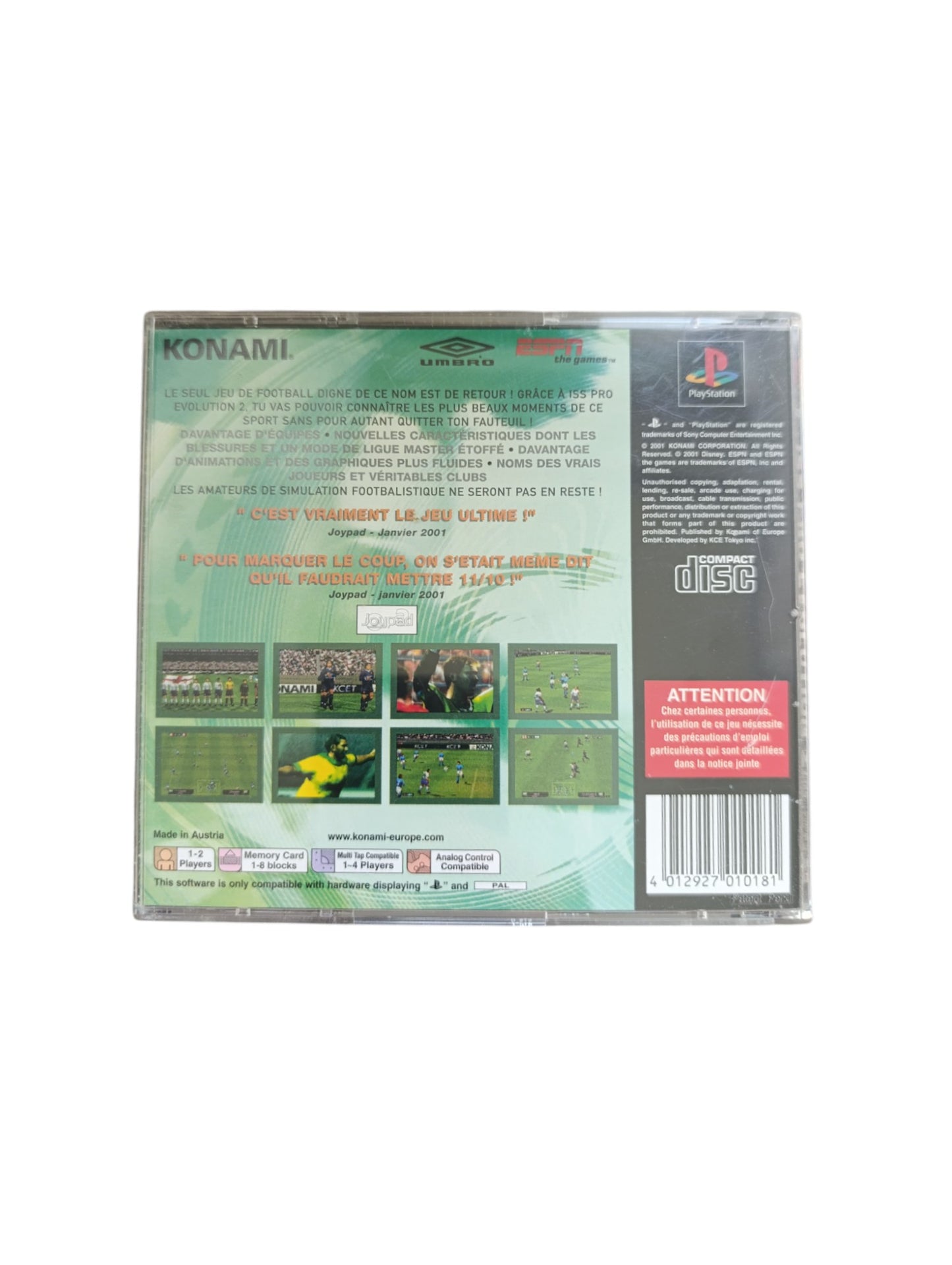 ISS Pro 2 – PlayStation 1 (PS1)