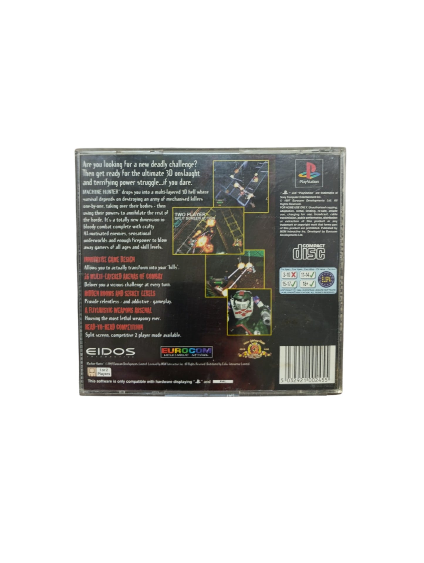 Machine Hunter Playstation 1 (PS1)