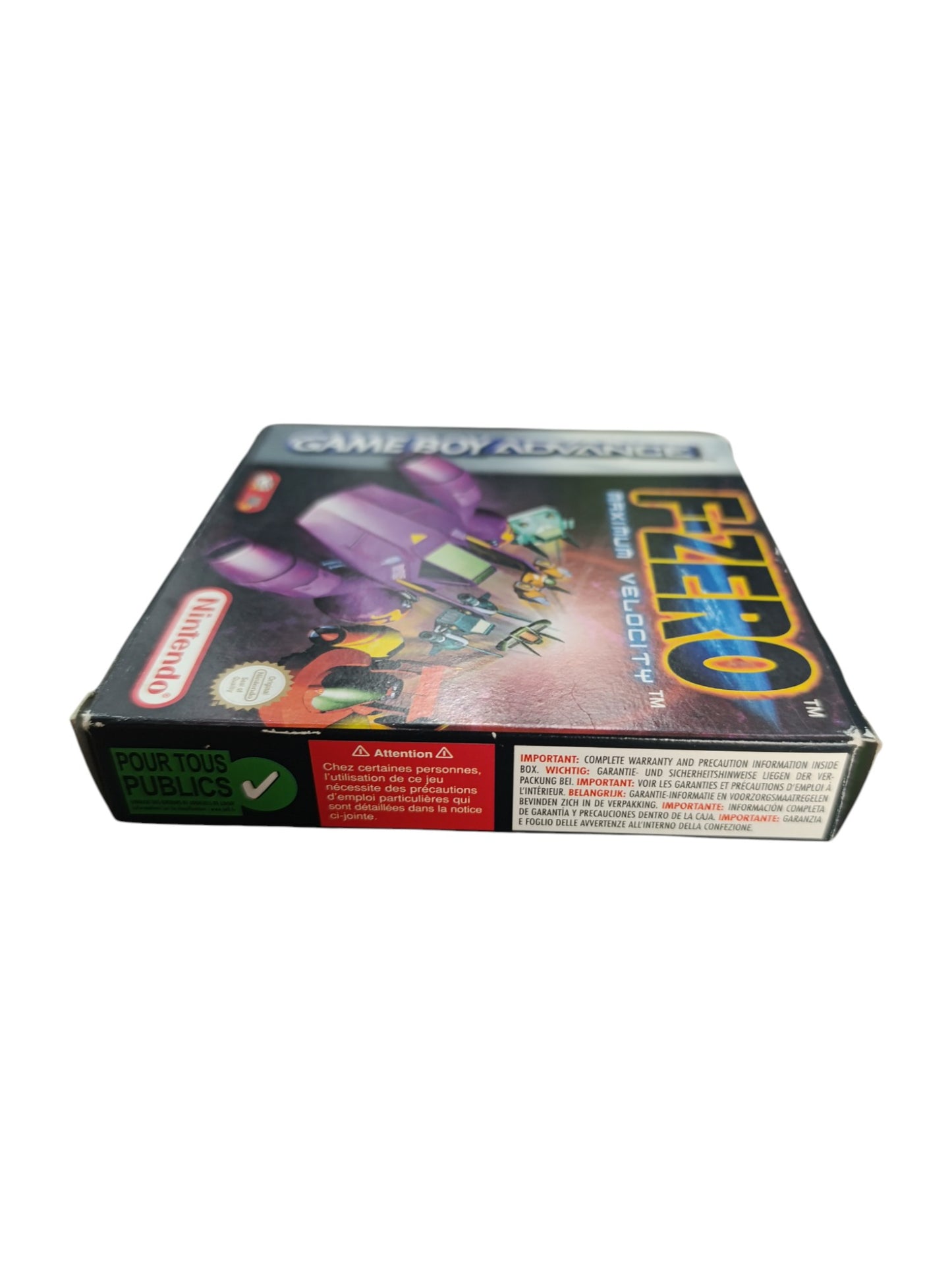 F-Zero: Maximum Velocity – Game Boy Advance (complet)