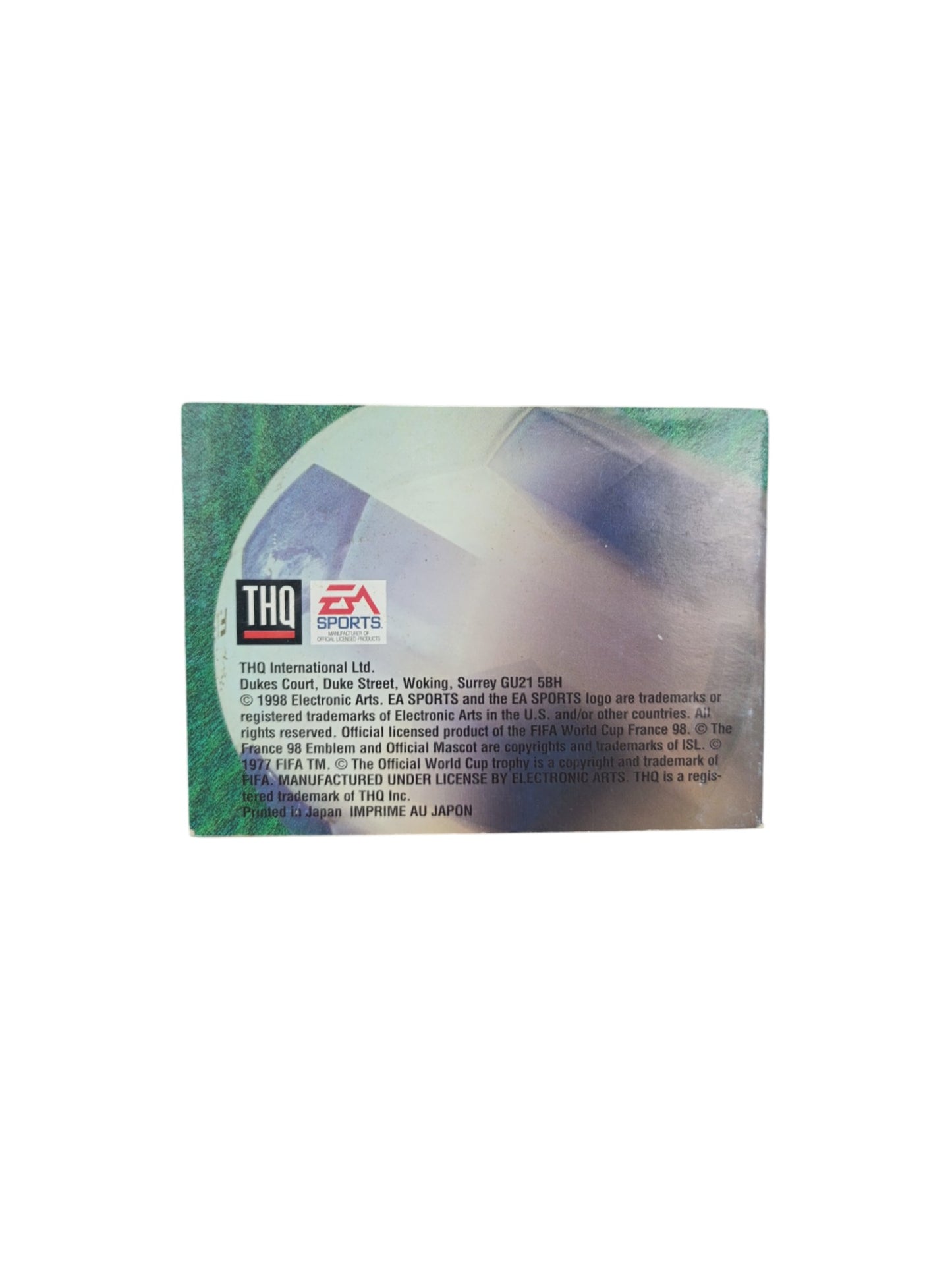 World Cup 98 – Game Boy (complet)