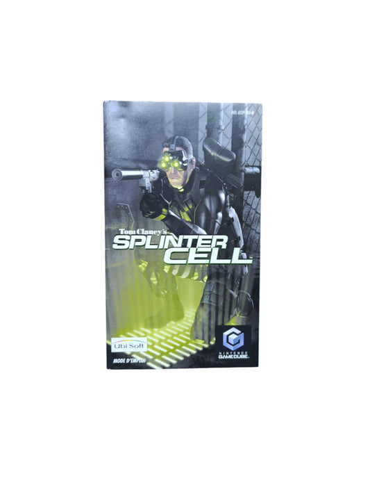 Notice Tom Clancy's Splinter Cell GameCube FRA