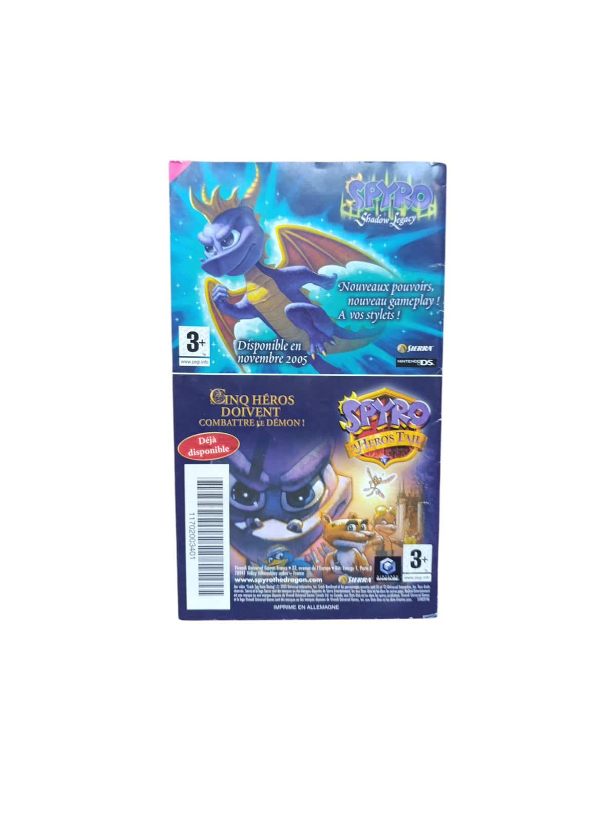 Notice Crash Tag Team Racing GameCube FRA