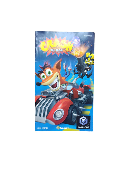 Notice Crash Tag Team Racing GameCube FRA