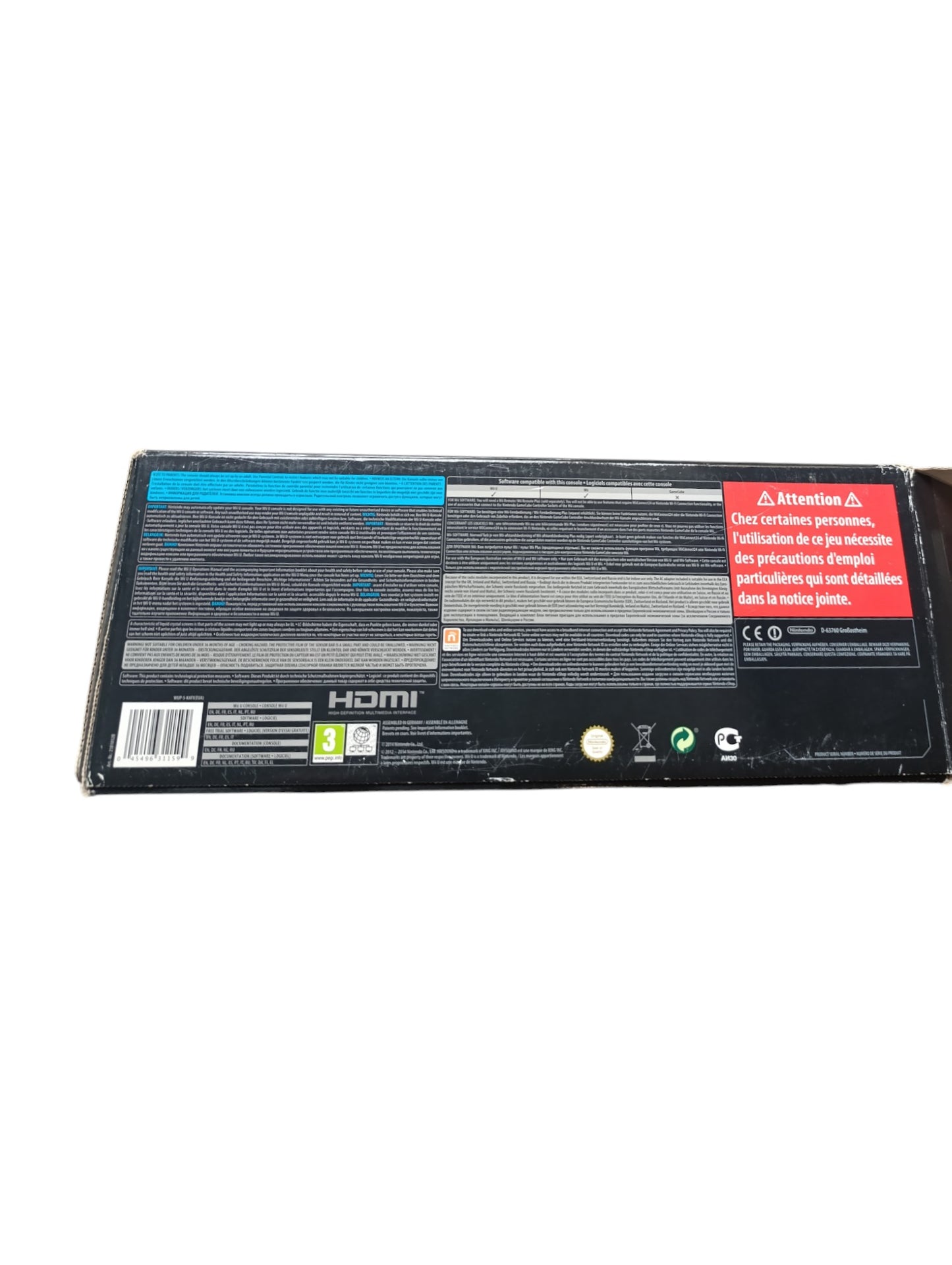 Console Nintendo Wii U – Pack Mario Kart 8 – Version PAL complète