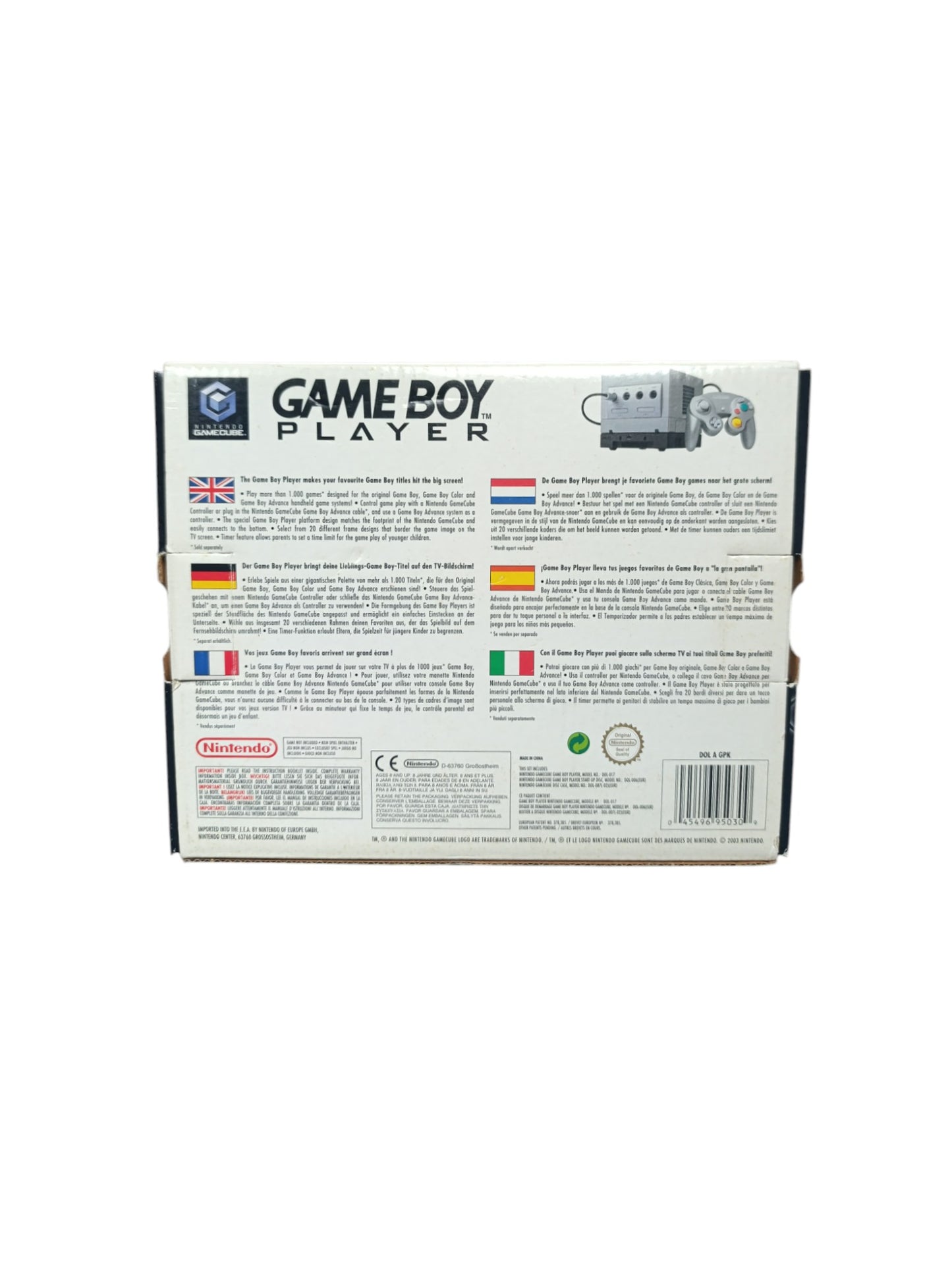 Boite Pack Game Boy Player