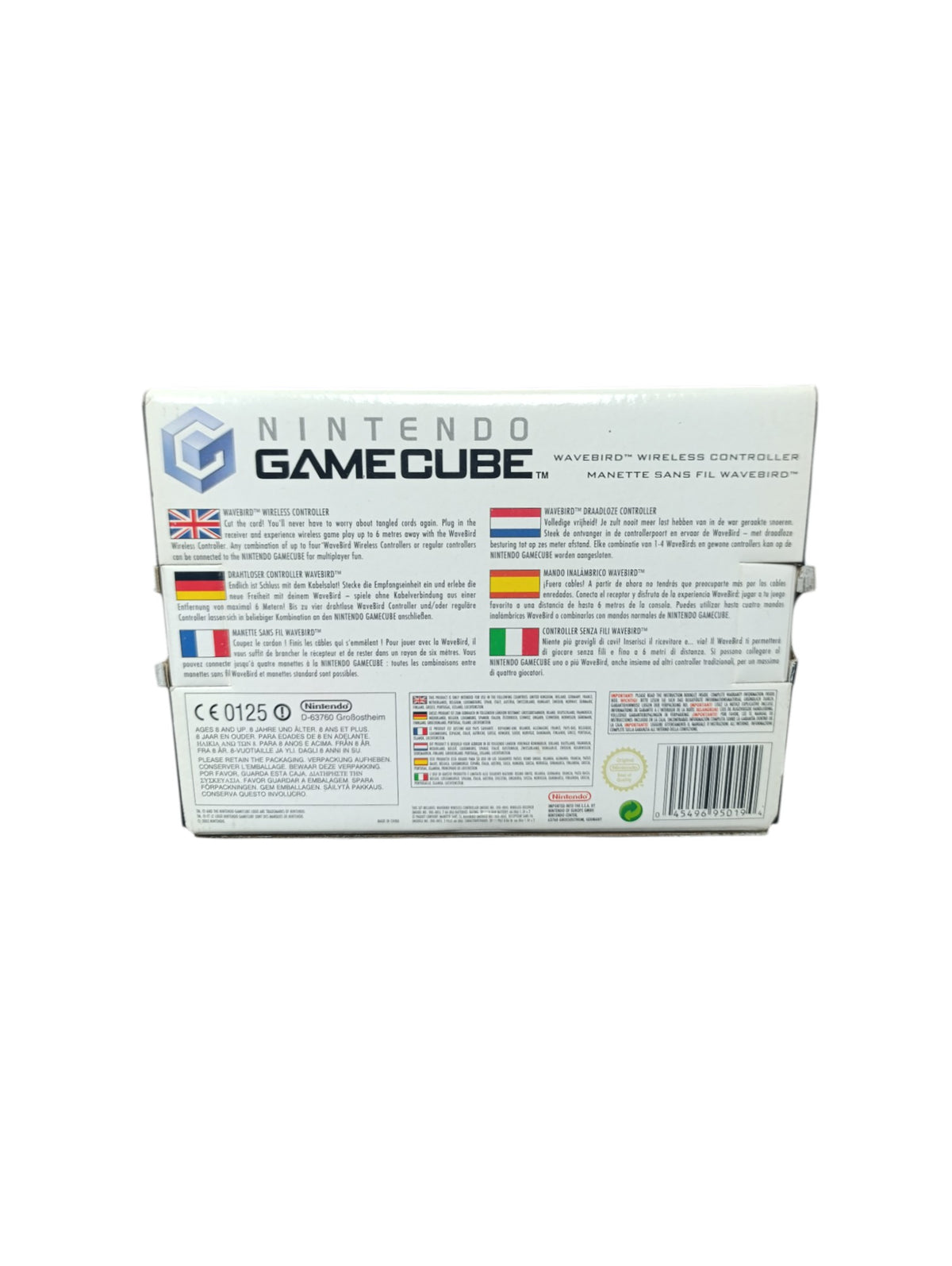 Manette Nintendo GameCube WaveBird – Officielle, complète en bon état