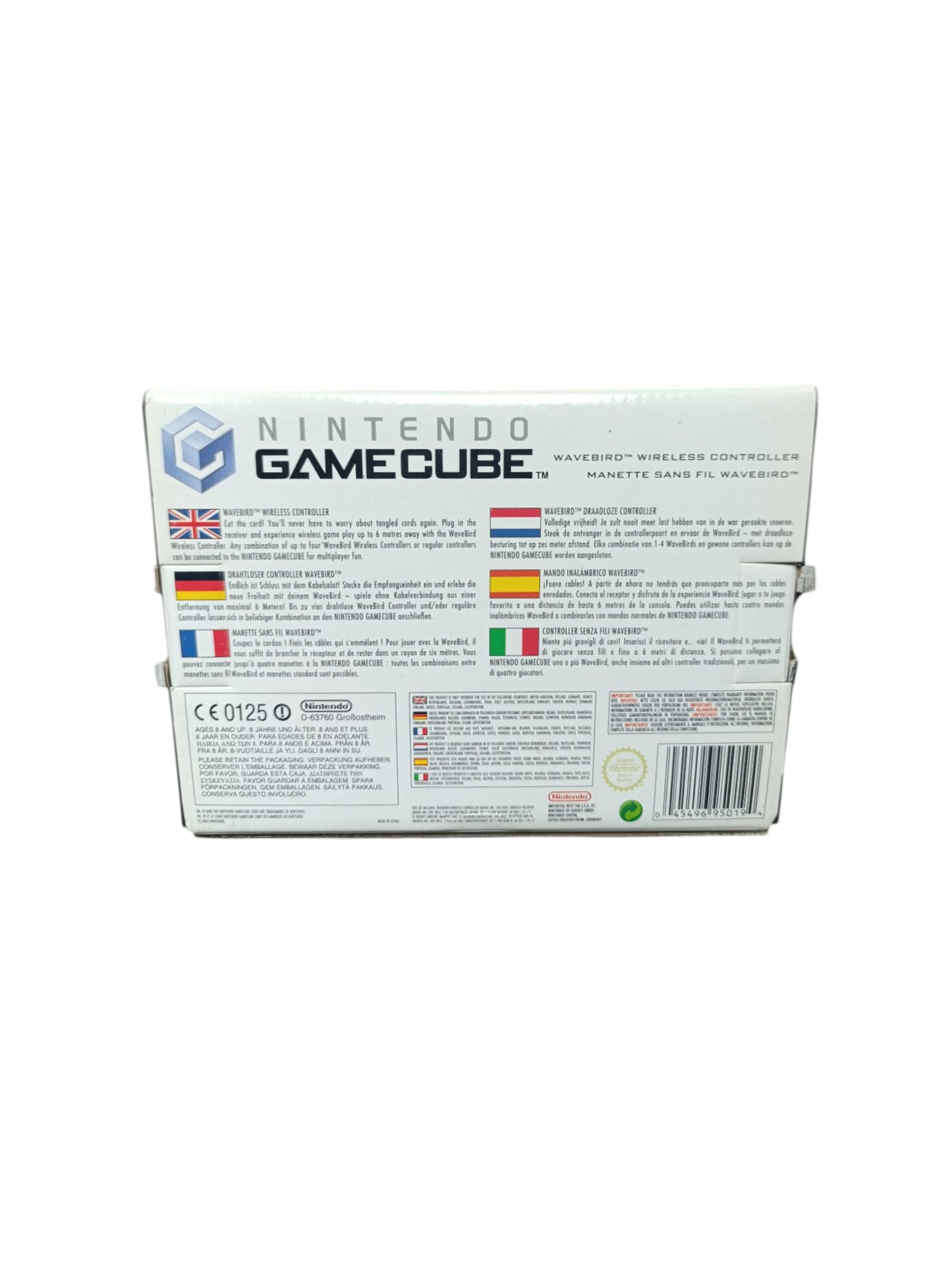 Manette Nintendo GameCube WaveBird – Officielle, complète en bon état