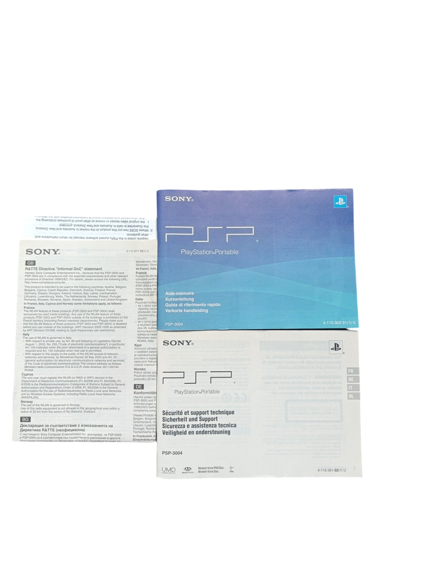 Console Sony PSP Slim & Lite 3004 – Radiant Red (en boîte, version française)