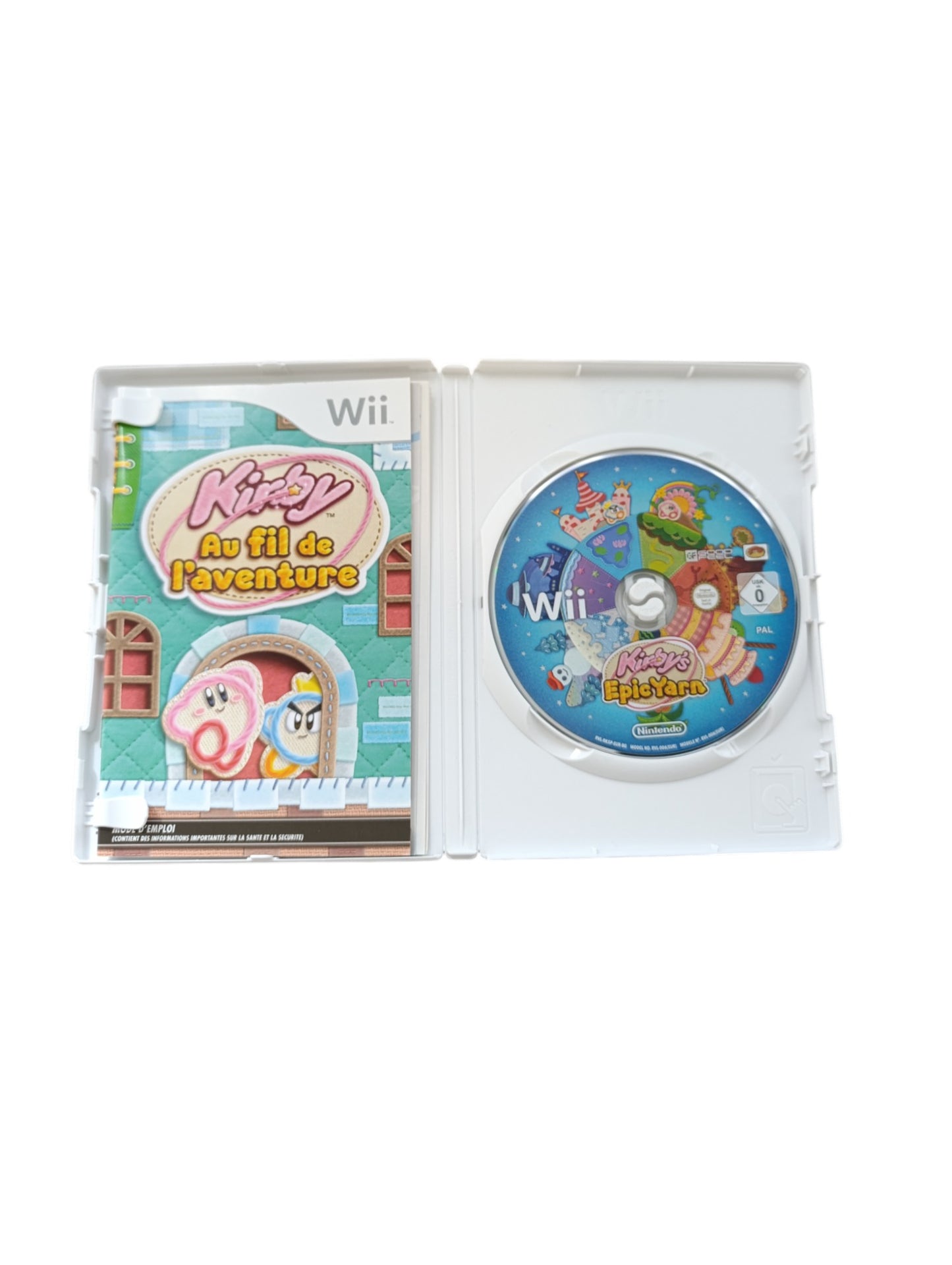 Kirby au fil de l’aventure – Nintendo Wii (complet en boîte avec notice)