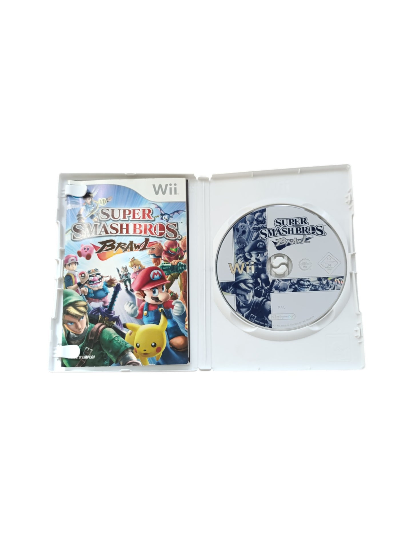 Super Smash Bros. Brawl – Nintendo Wii (complet en boîte avec notice)