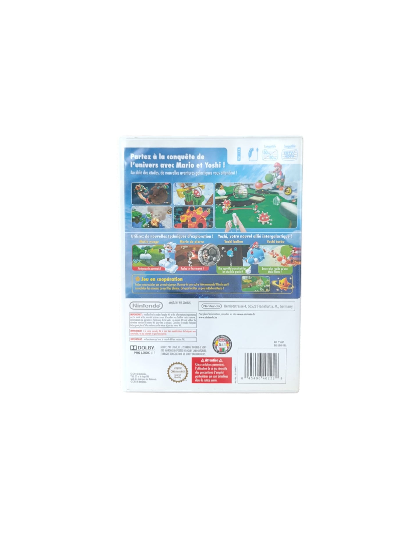 Super Mario Galaxy 2 – Nintendo Wii (Nintendo Selects, complet en boîte avec notice)