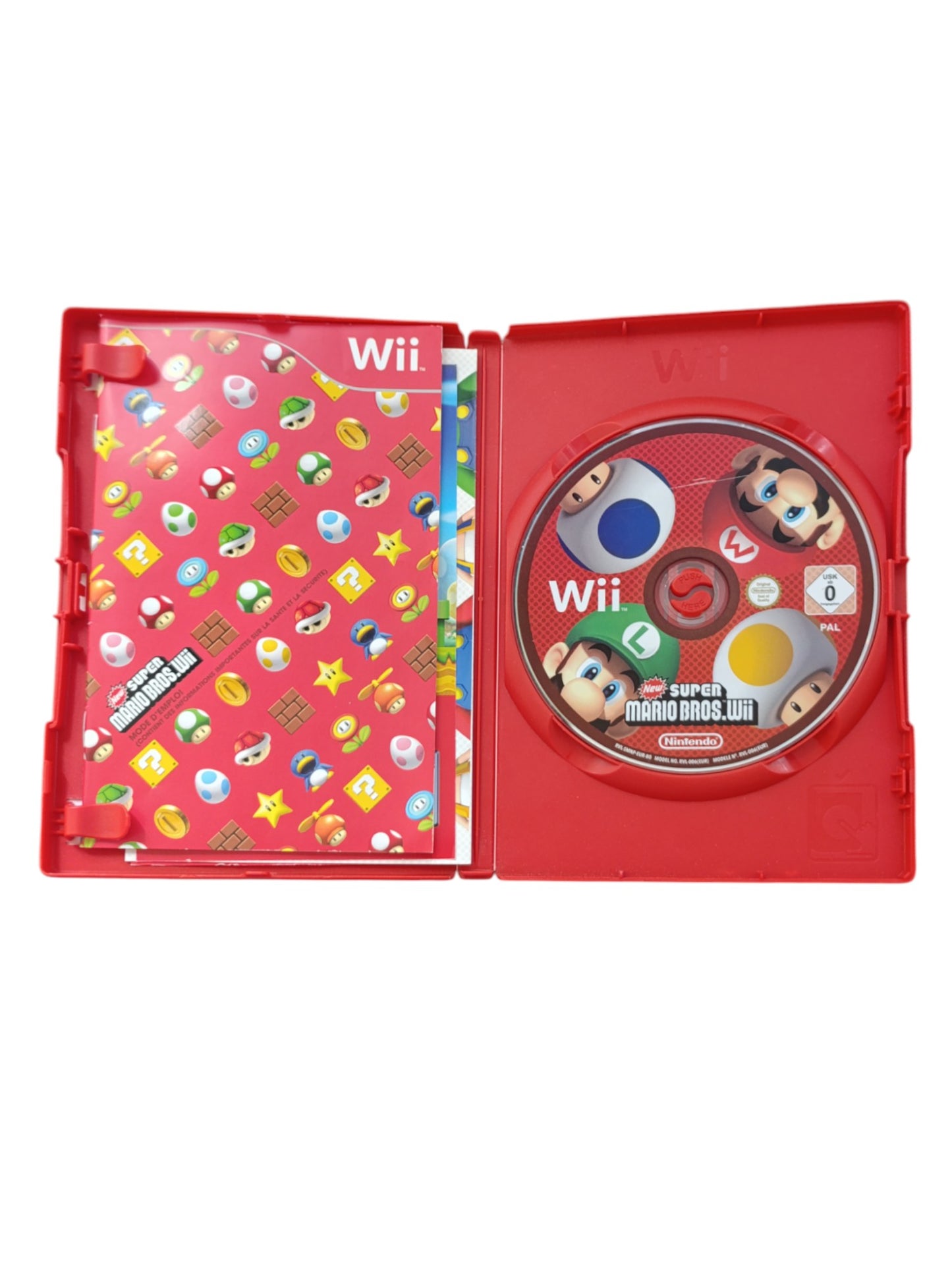 New Super Mario Bros. Wii – Nintendo Wii (complet en boîte avec notice)