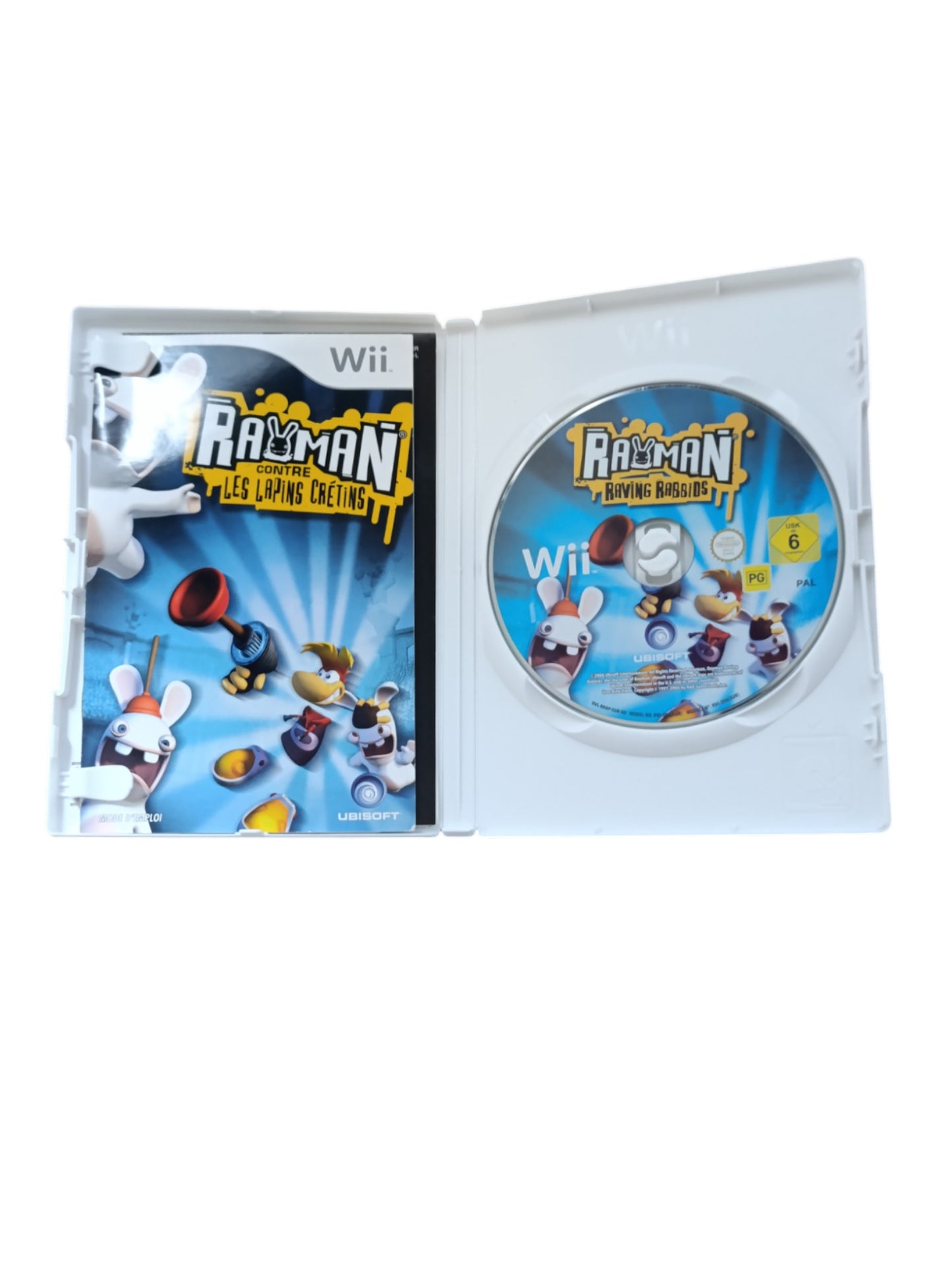 Rayman contre les Lapins Crétins – Nintendo Wii (complet en boîte avec notice)