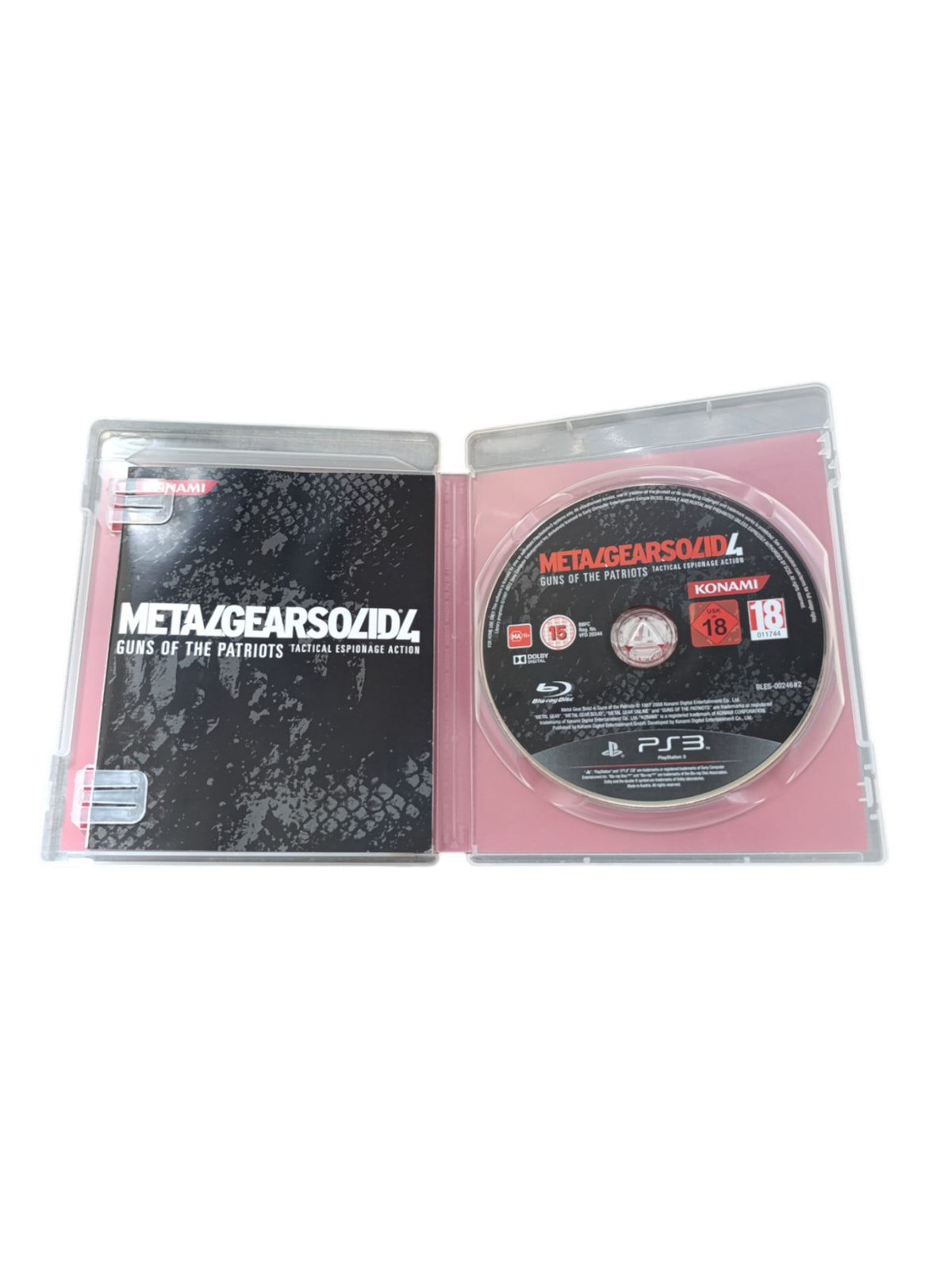 Metal Gear Solid 4: Guns of the Patriots – PlayStation 3 (Complet)