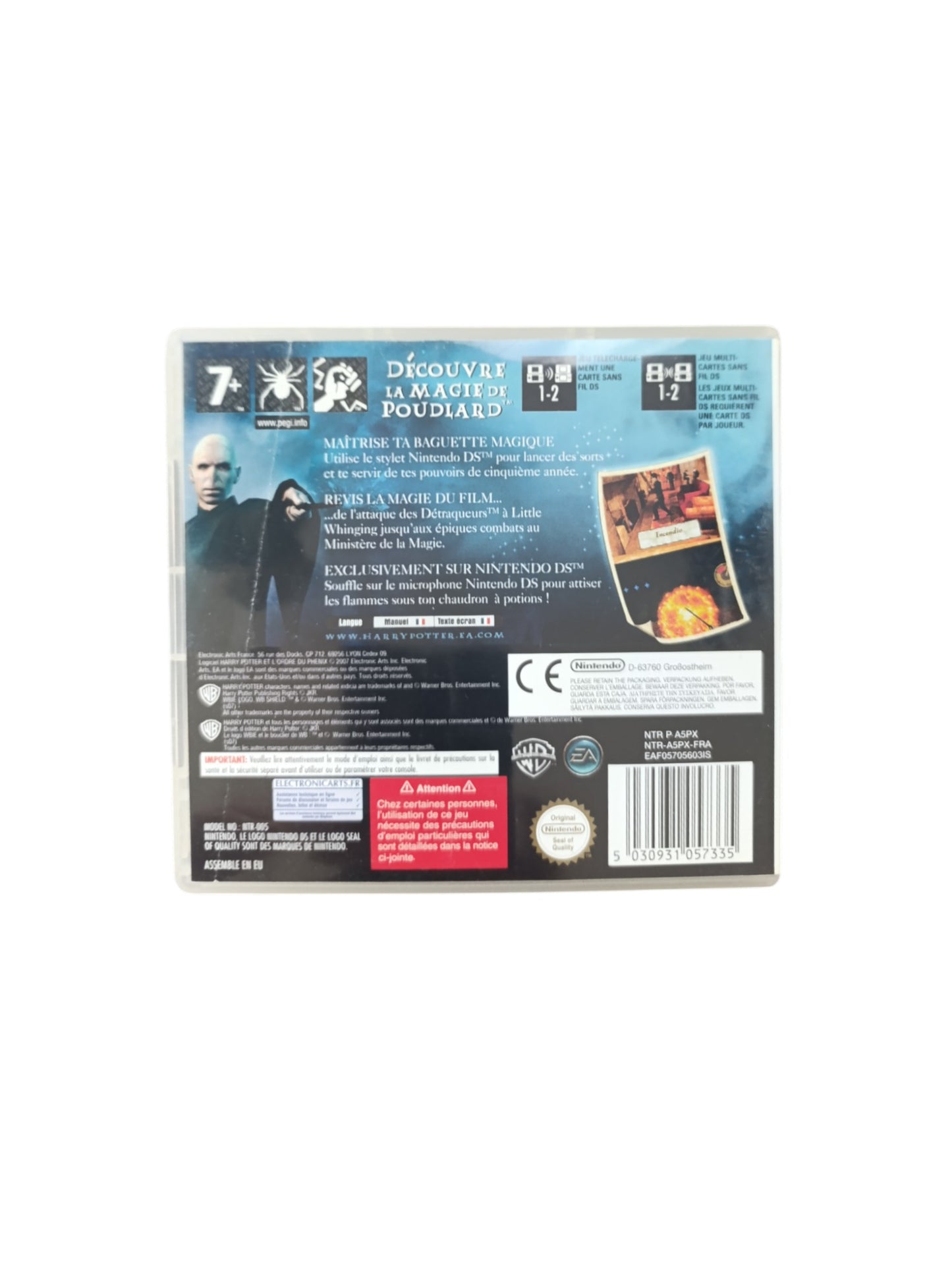 Harry Potter et l’Ordre du Phénix – Nintendo DS (Complet)