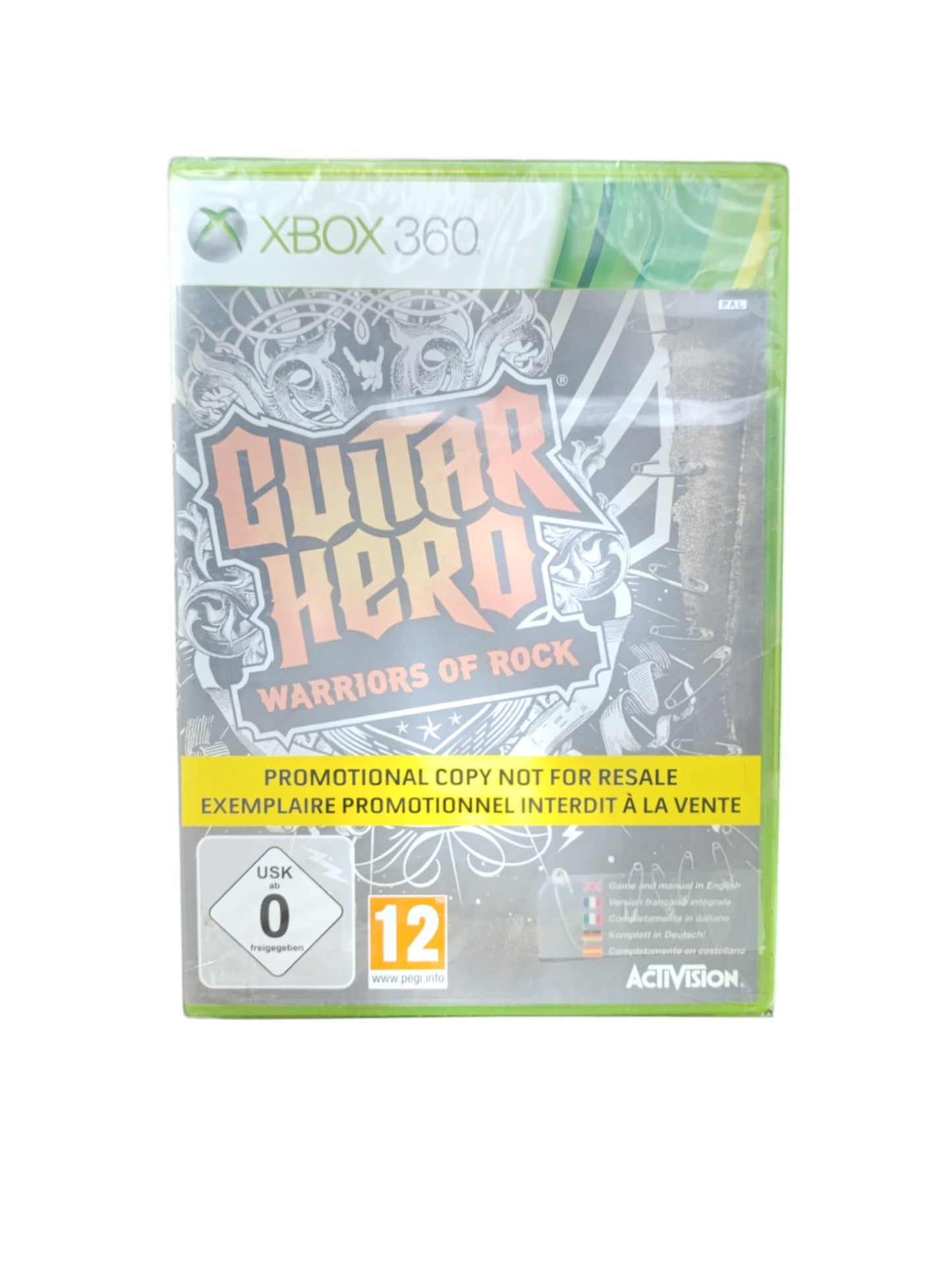 Guitar Hero – Xbox 360 (Neuf, sous blister)