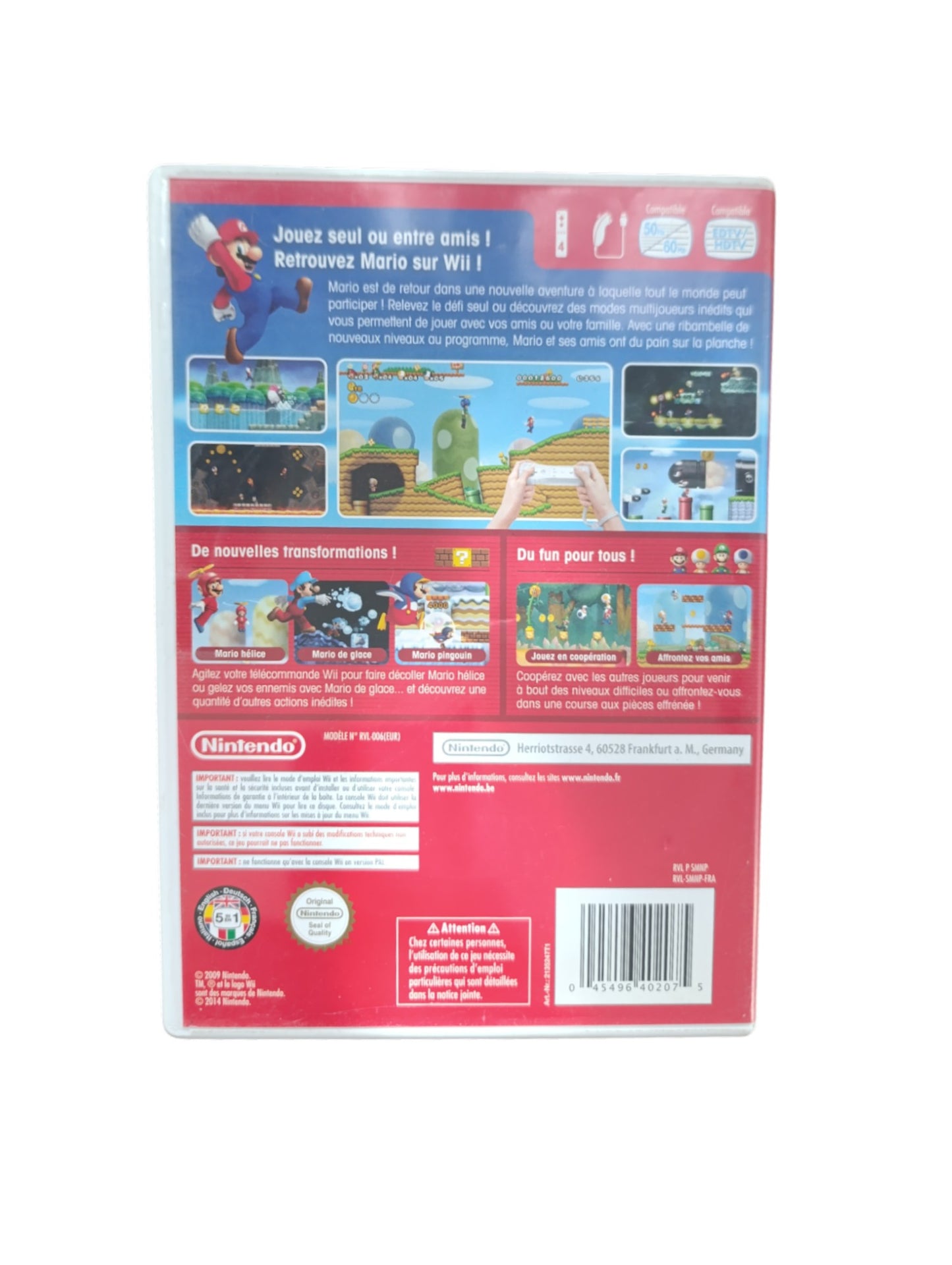 New Super Mario Bros. Wii – Nintendo Selects (Complet)