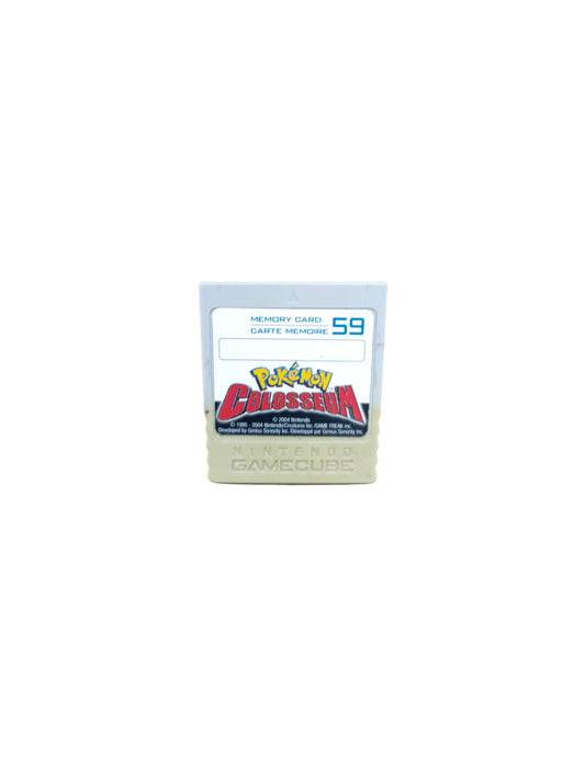Carte mémoire Pokémon colosseum 59 blocs