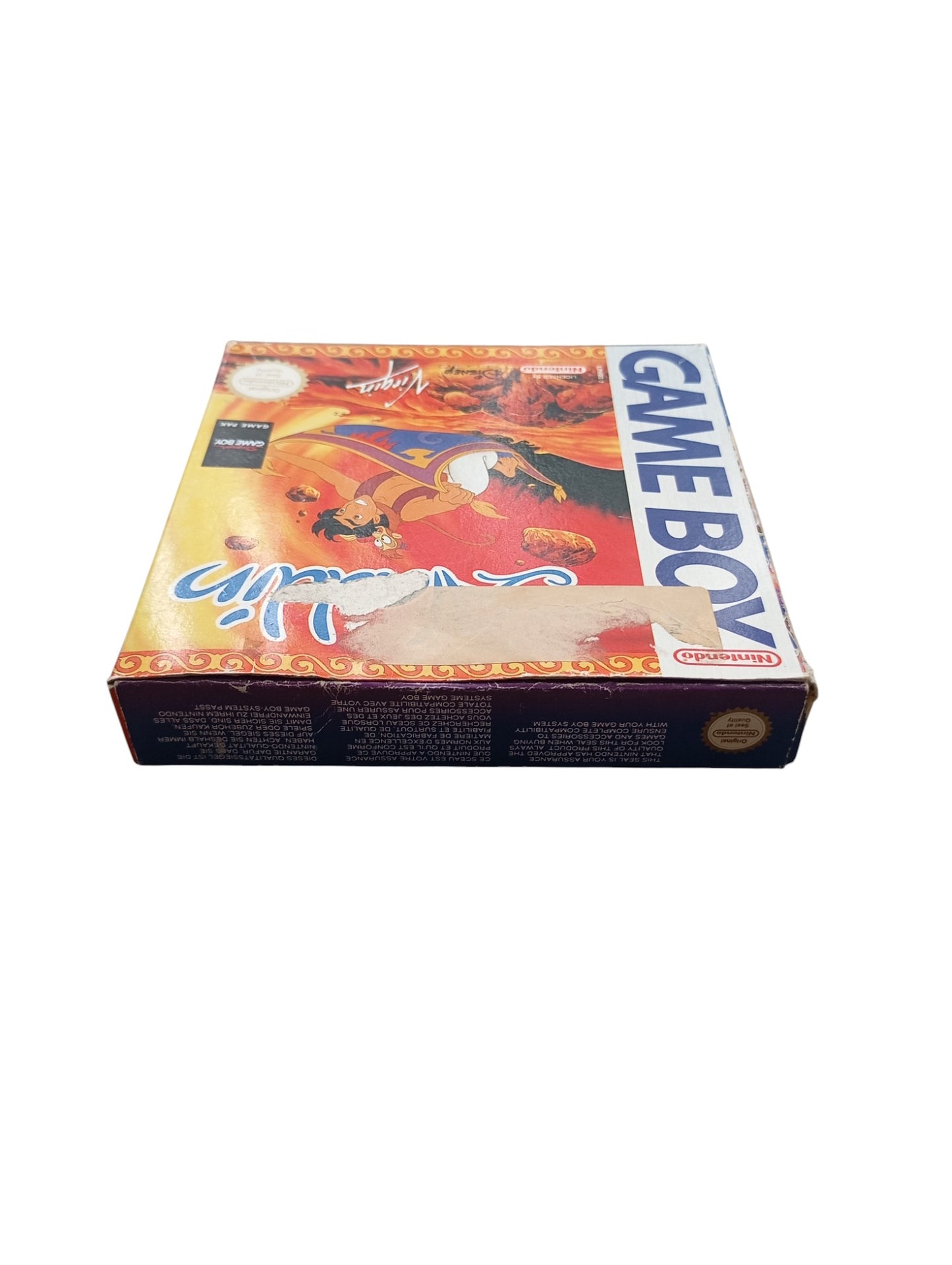Aladdin – Nintendo Game Boy (Complet, sans cale)