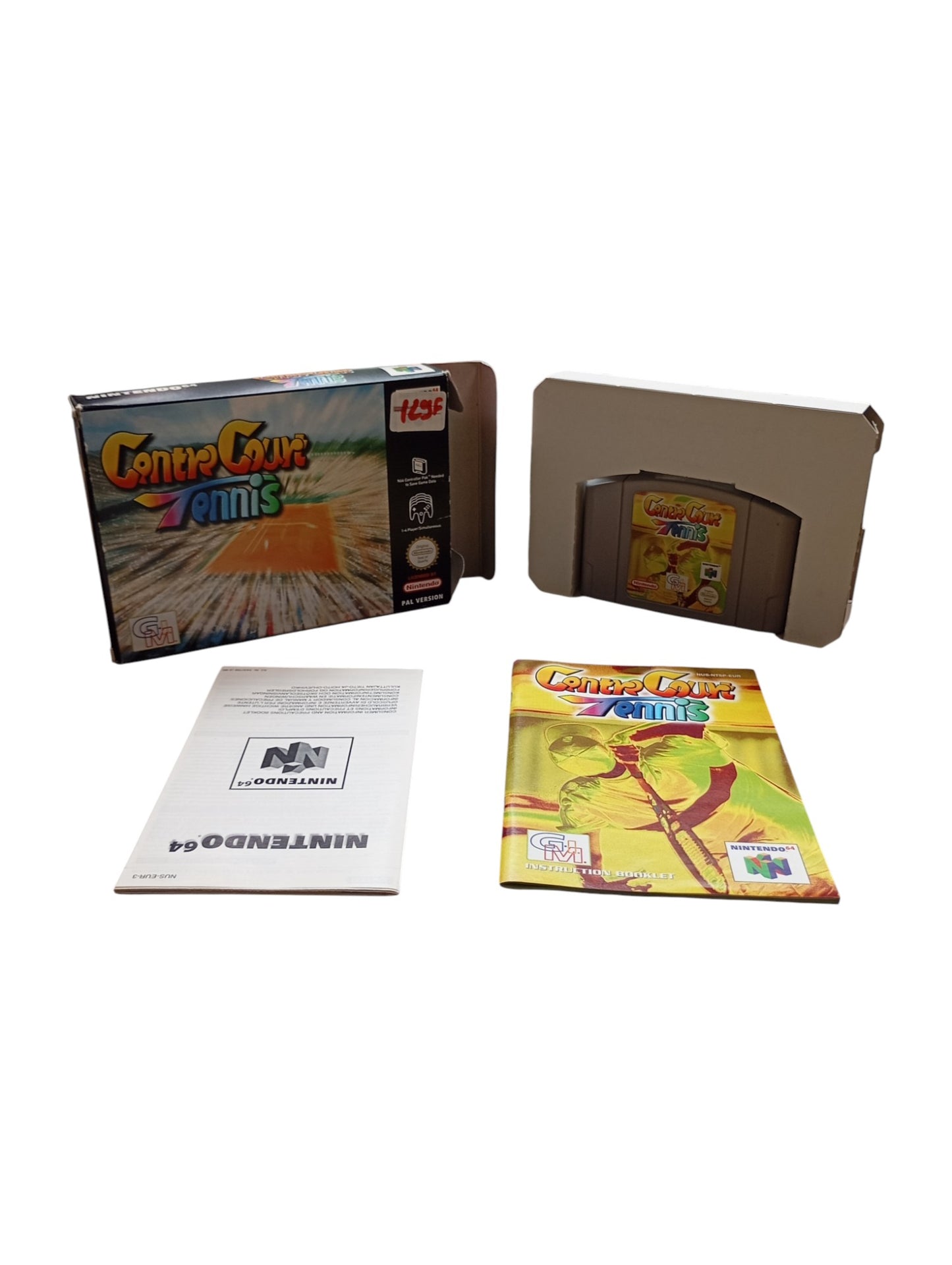Center Court Tennis – Nintendo 64 (Complet)