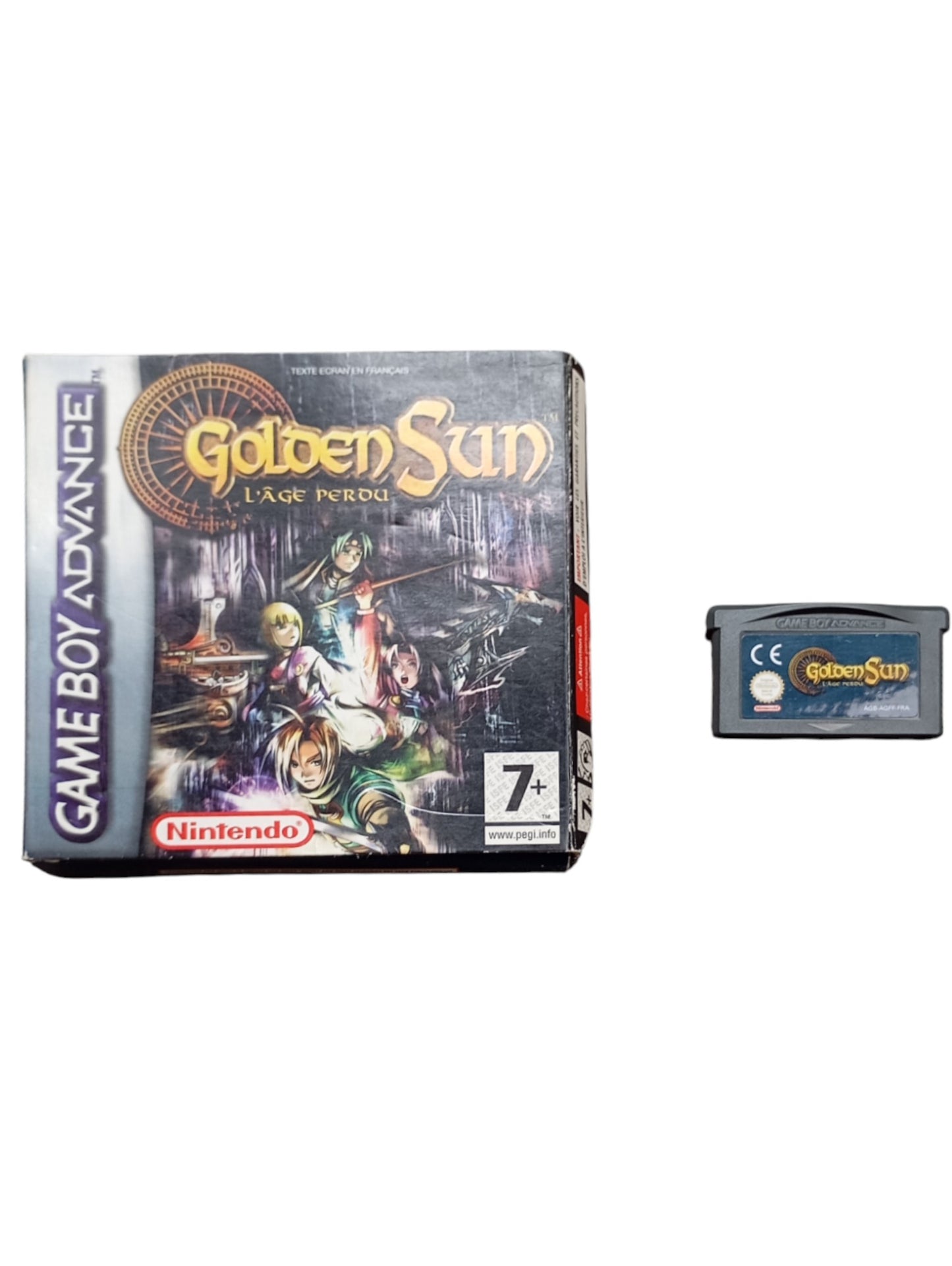 Golden Sun – Nintendo Game Boy Advance (Sans notice, boîte abîmée)