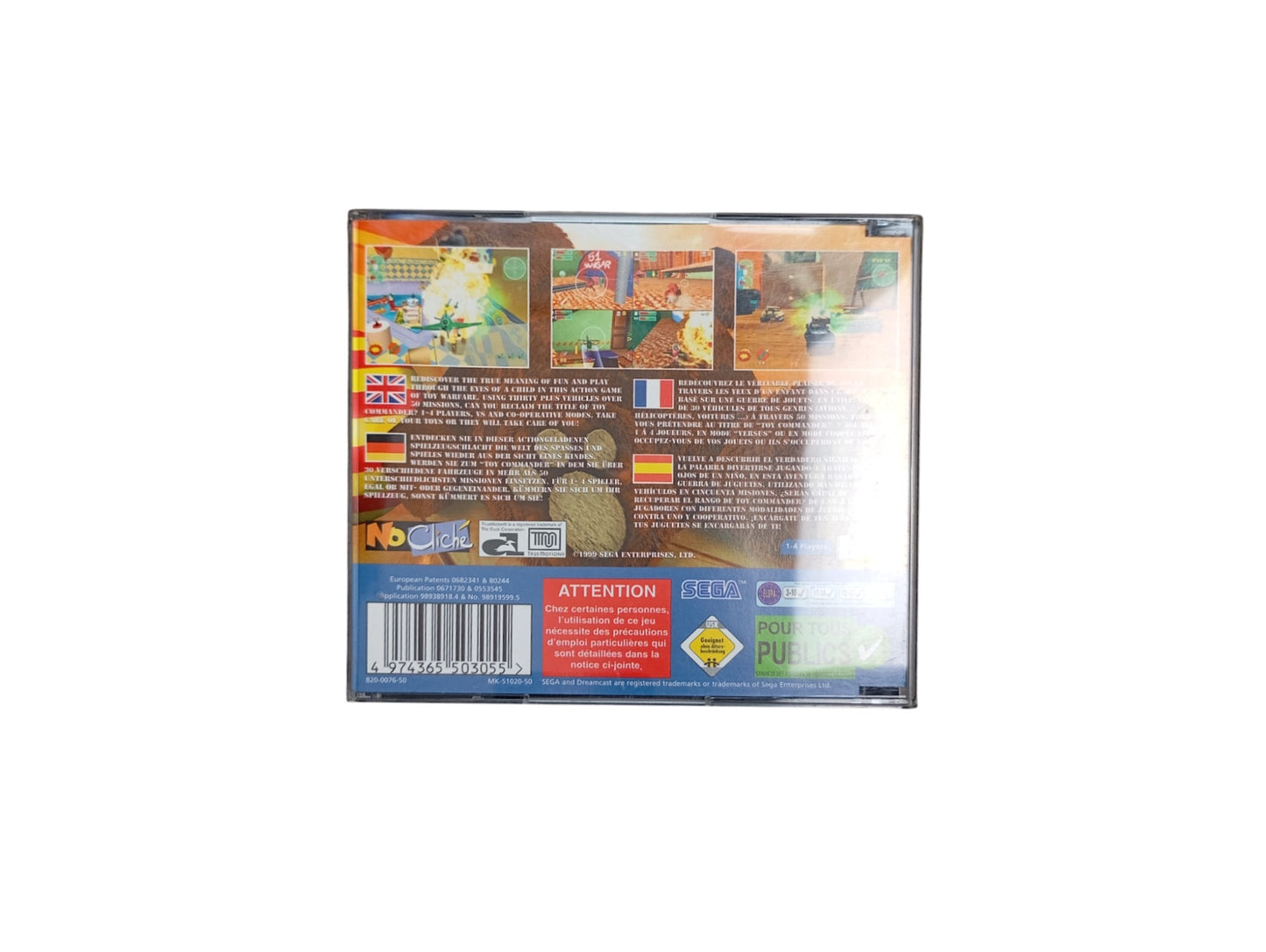 Toy Commander – Sega Dreamcast (Complet)