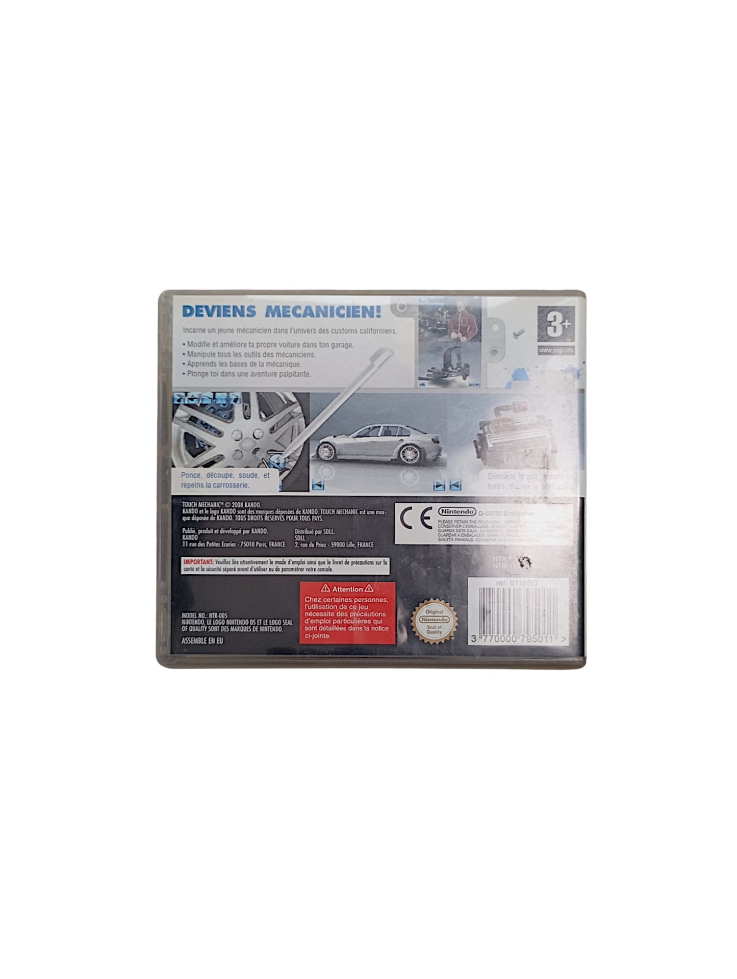 Touch Mechanic – Nintendo DS (Complet)