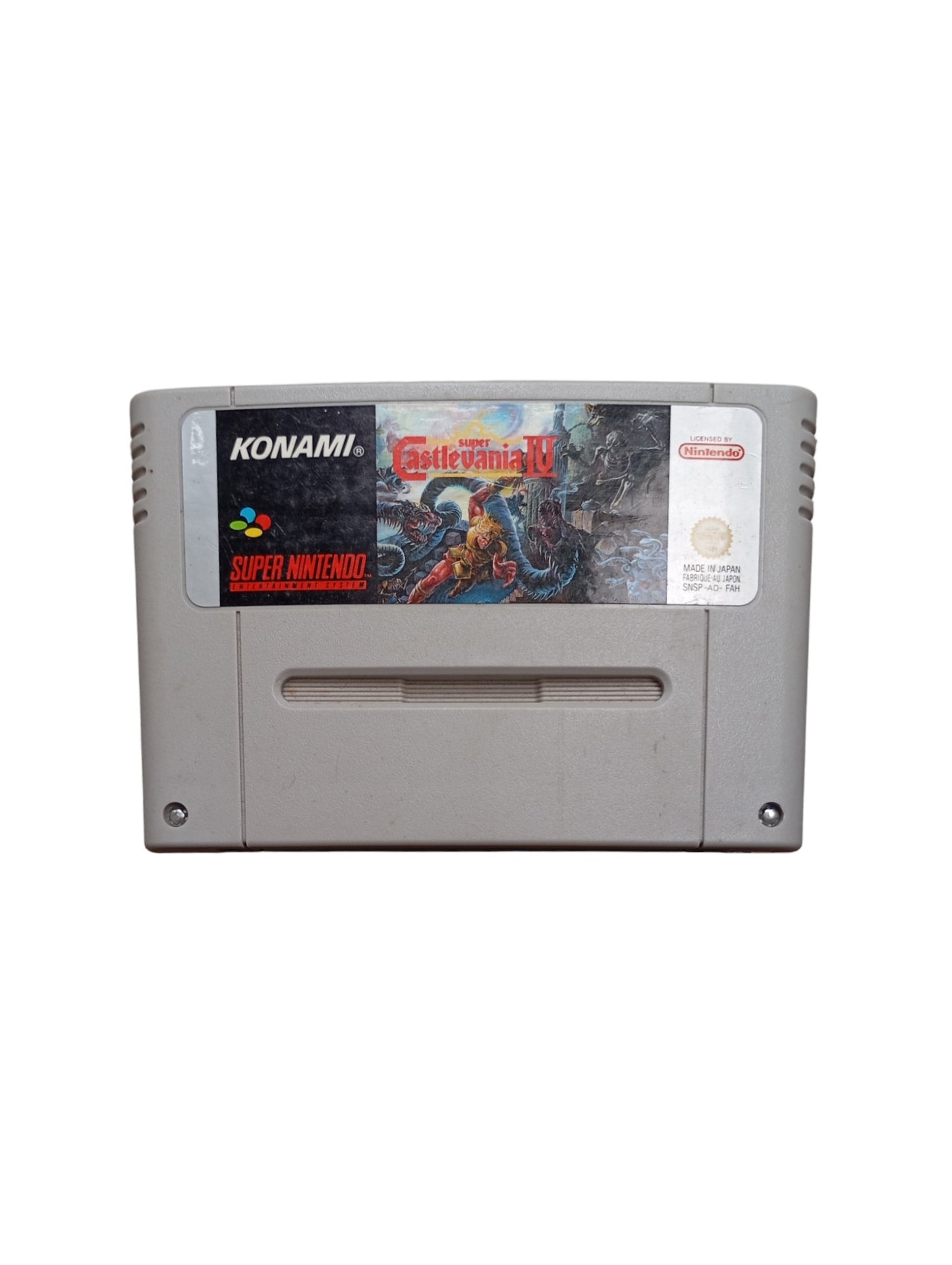Super Castlevania IV – Super Nintendo (Sans notice)
