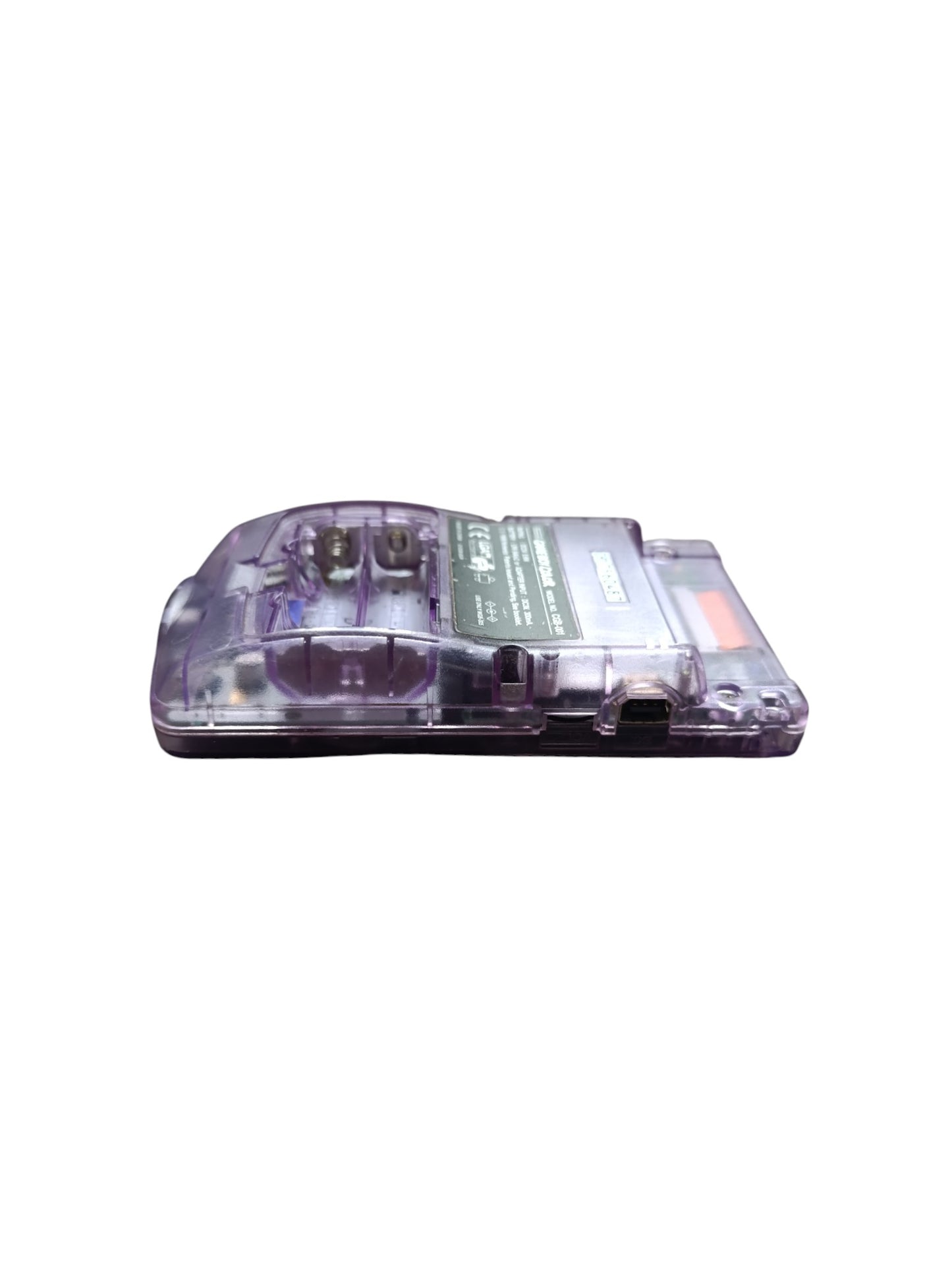 Game Boy Color transparente violette – console loose