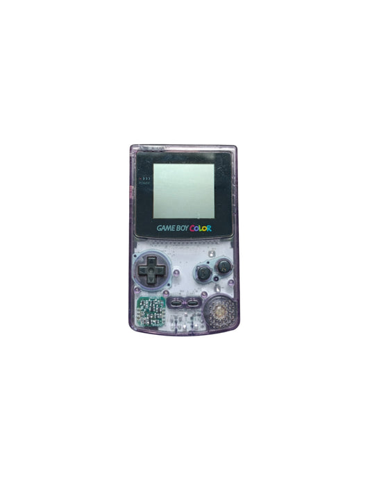 Game Boy Color violette transparente console loose originale Nintendo