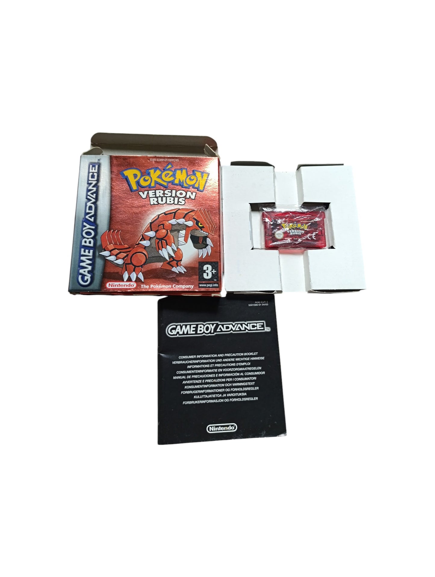 Pokémon Rubis en boîte FRA