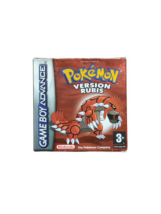 Pokémon Rubis en boîte FRA