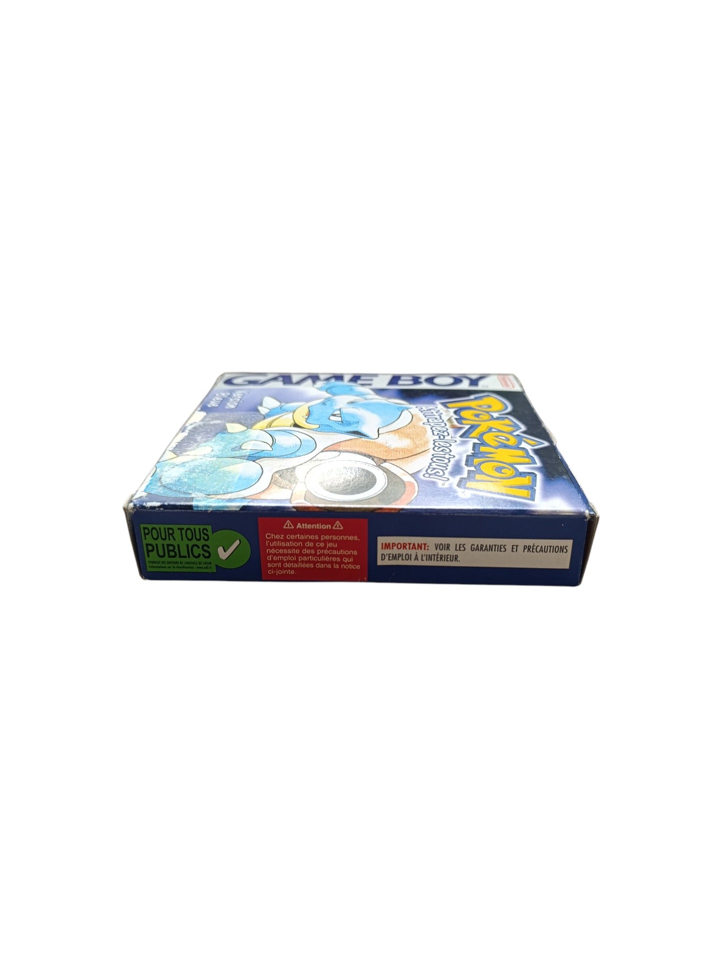 Pokémon Bleu Game Boy (GB) en boîte