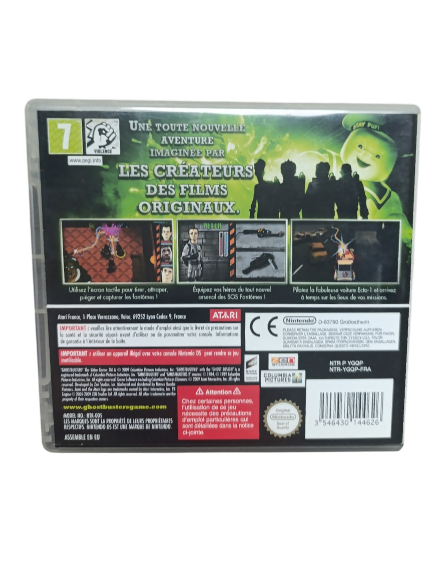 SOS Fantômes : Le Jeu Vidéo – Nintendo DS (complet en boîte avec notice)