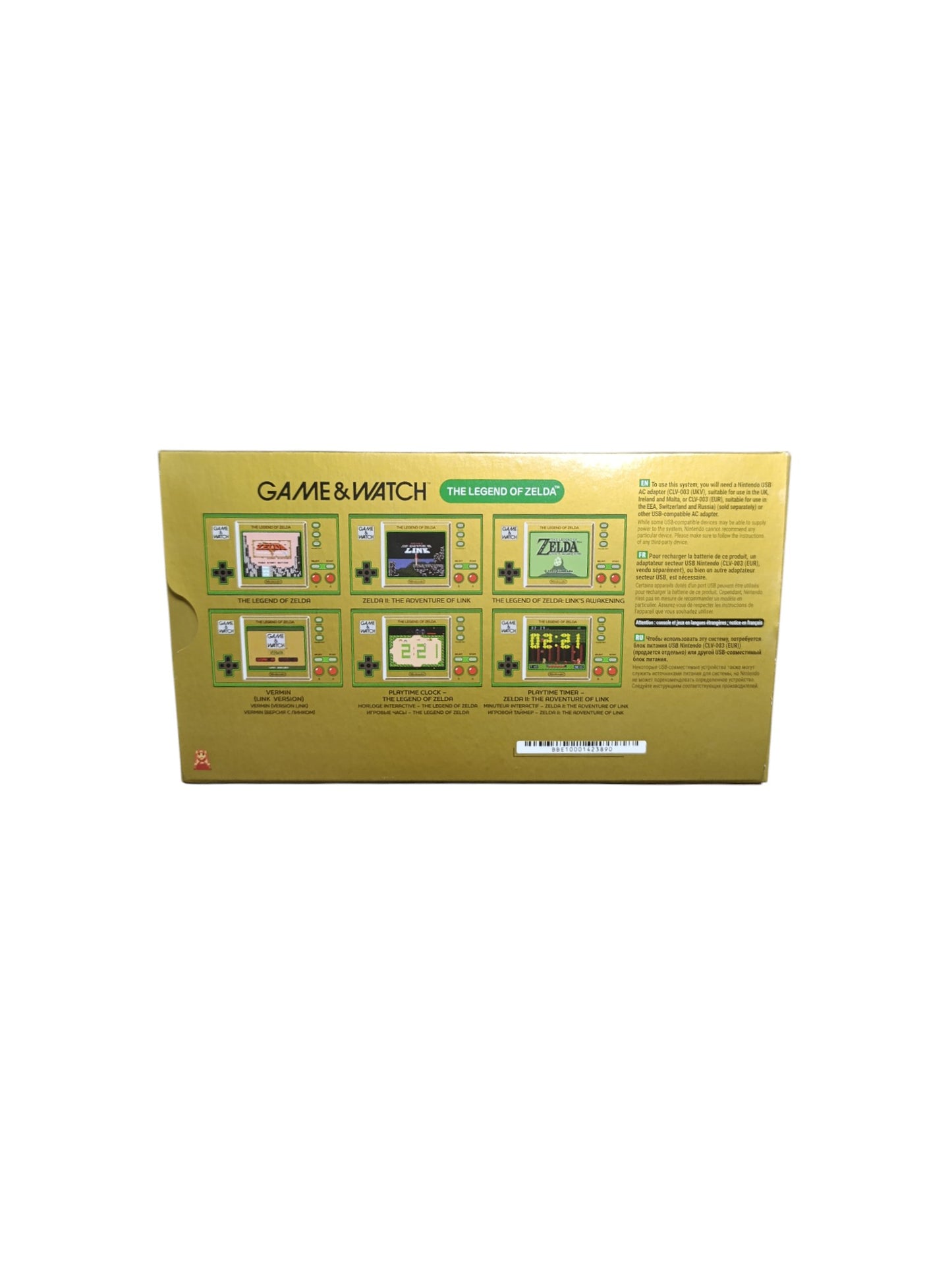 Nintendo Game & Watch: The Legend of Zelda – Édition Anniversaire (complet en boîte)