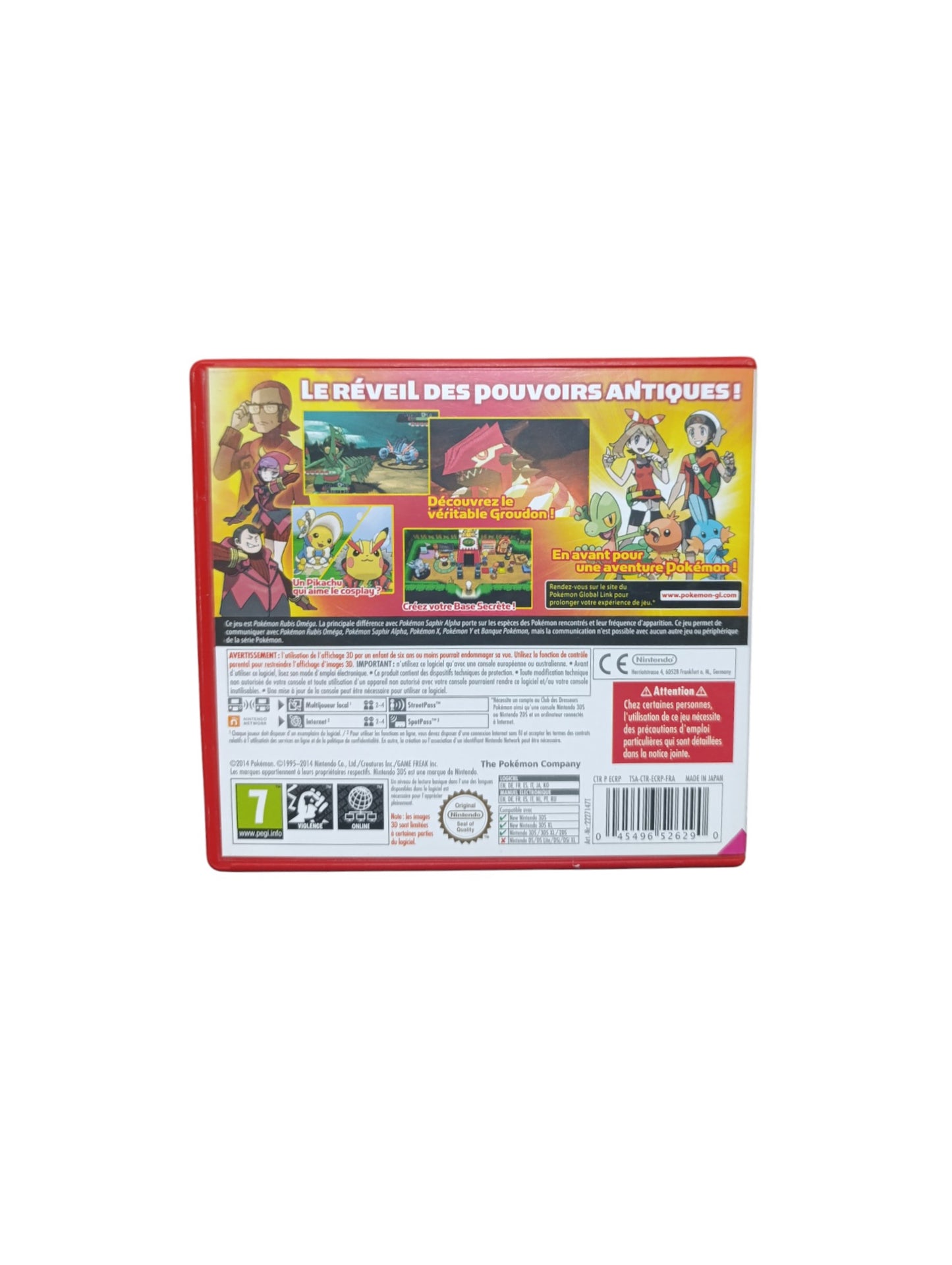Pokémon Rubis Oméga – Nintendo 3DS (complet en boîte avec notice)