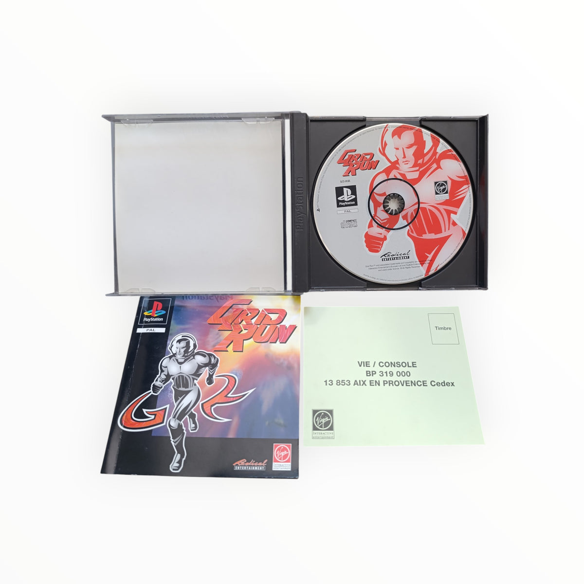 GRID RUN playstation 1 (PS1)