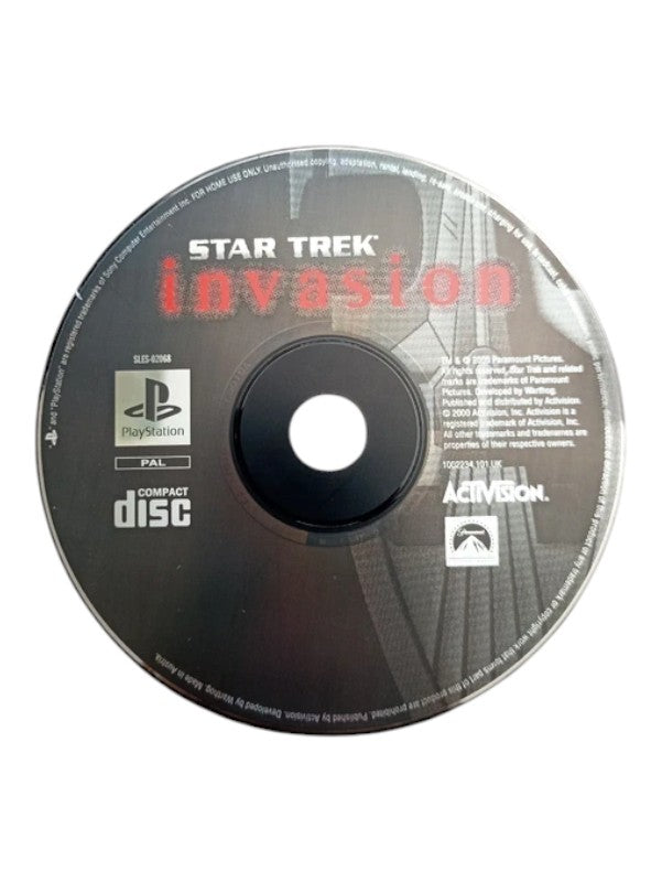 CD Star Trek Invasion Playstation 1 (PS1)