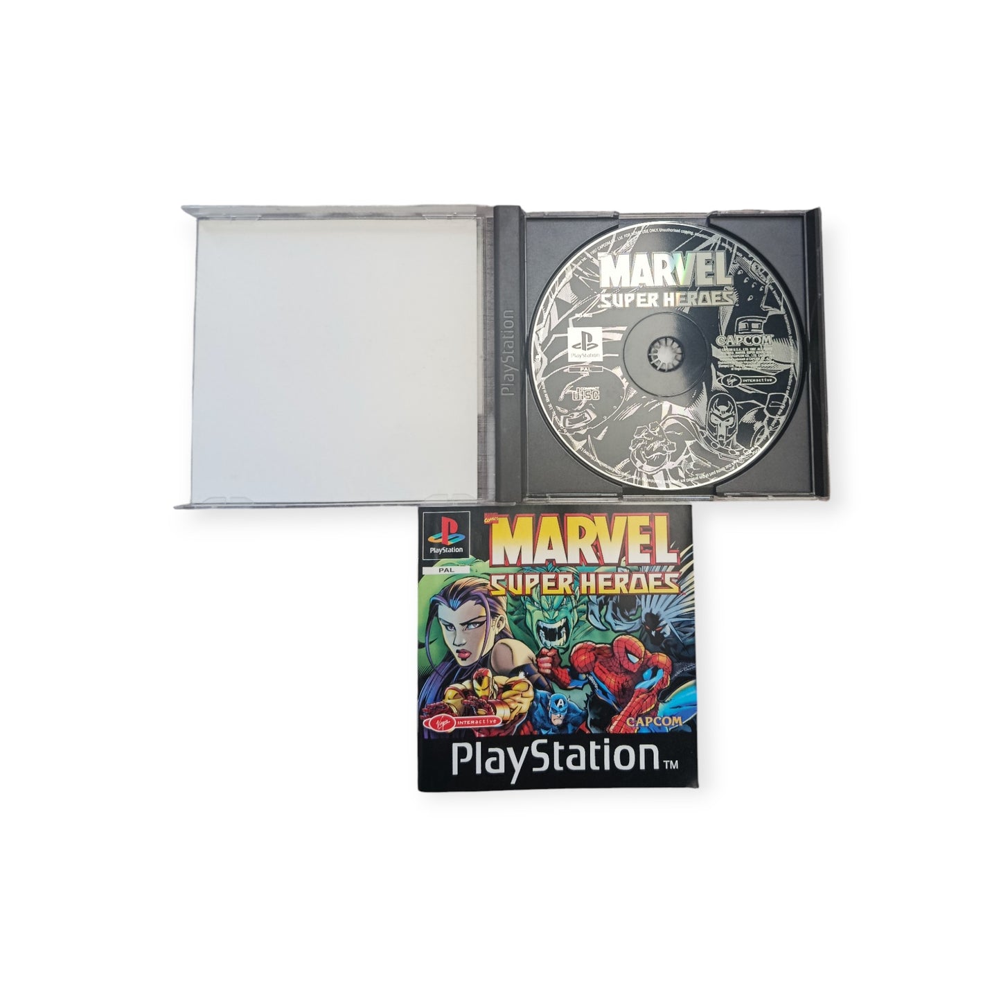 Marvel Super Heroes playstation 1 (PS1)