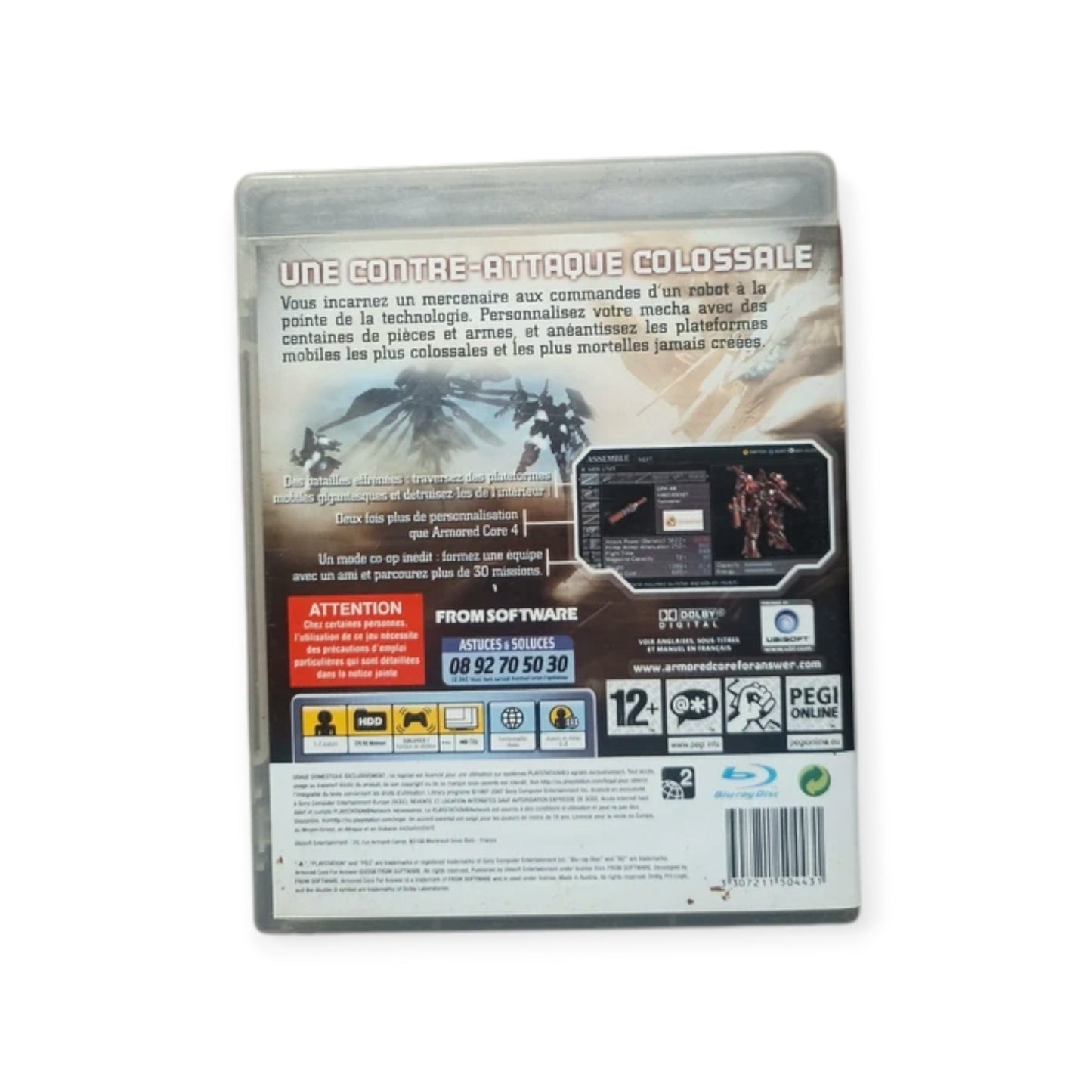 Armored Core For Answer playstation 3 (PS3)