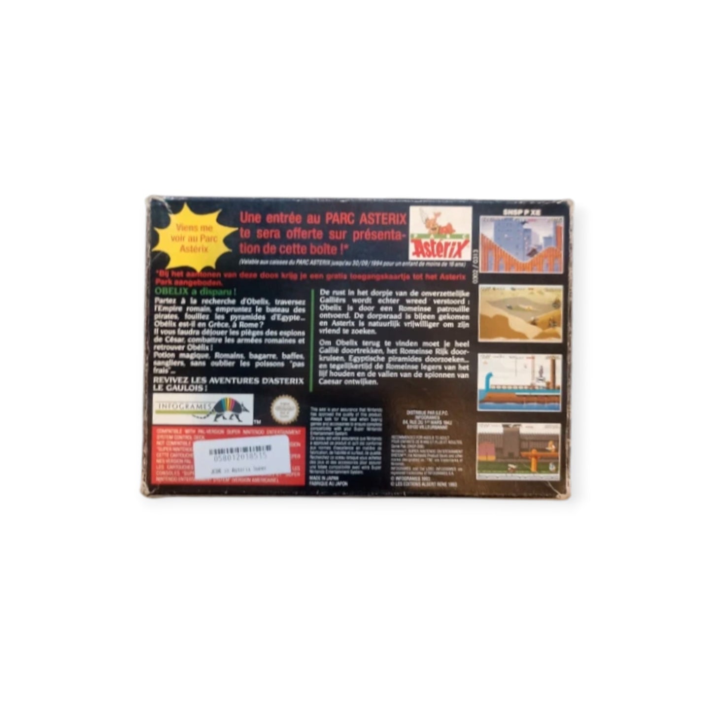 Astérix Super Nintendo (SNES)